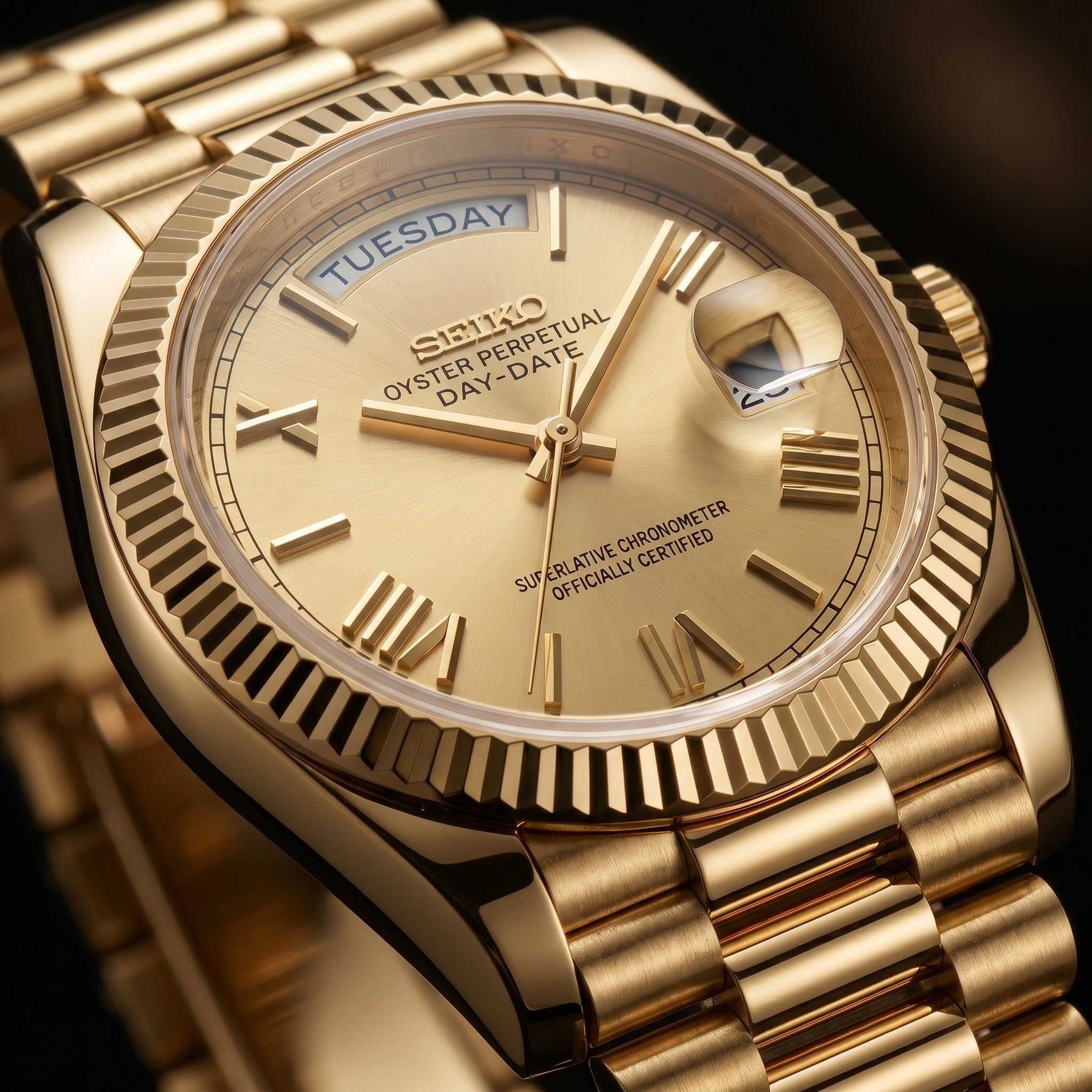 Daydate Gold Roman