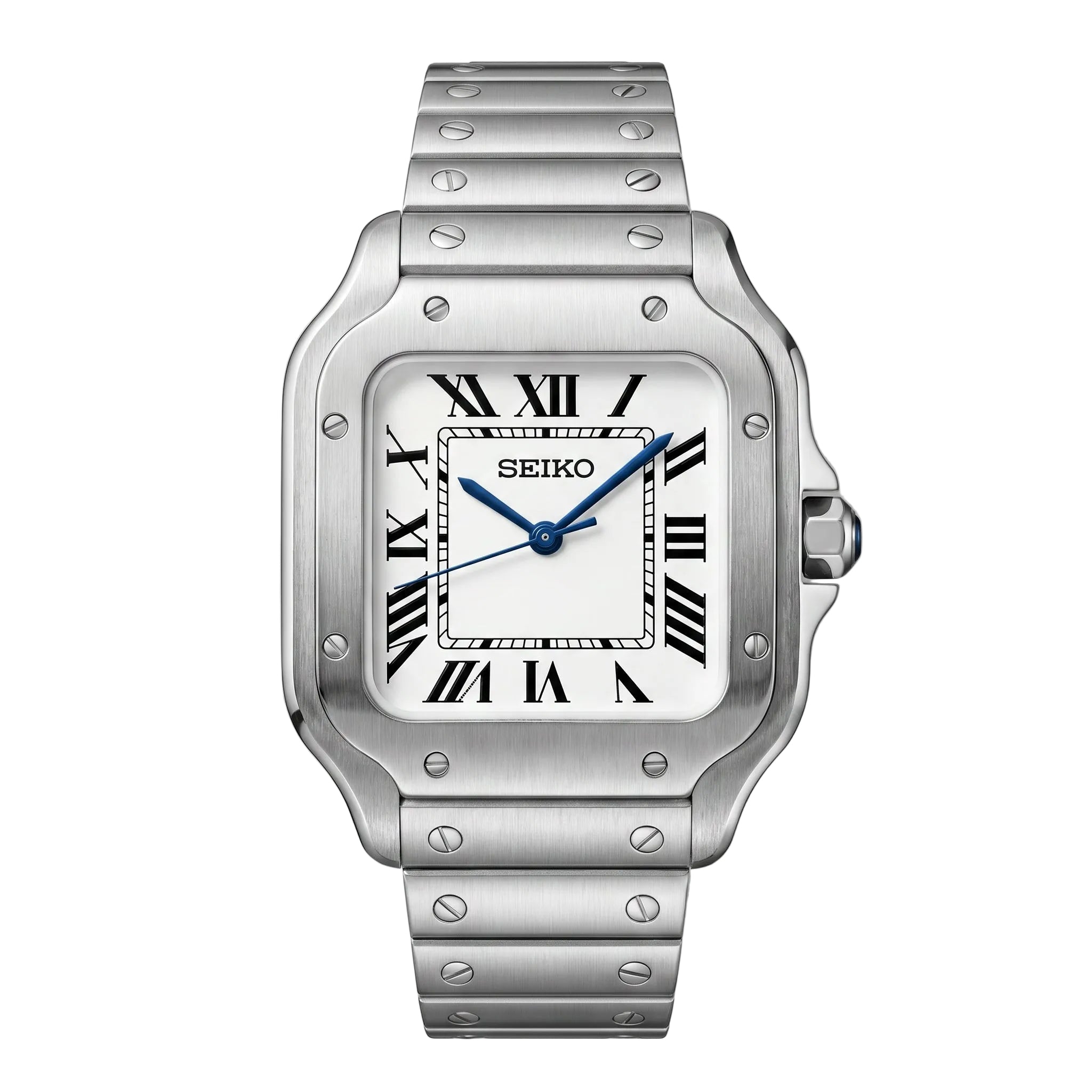 Santos White Dial