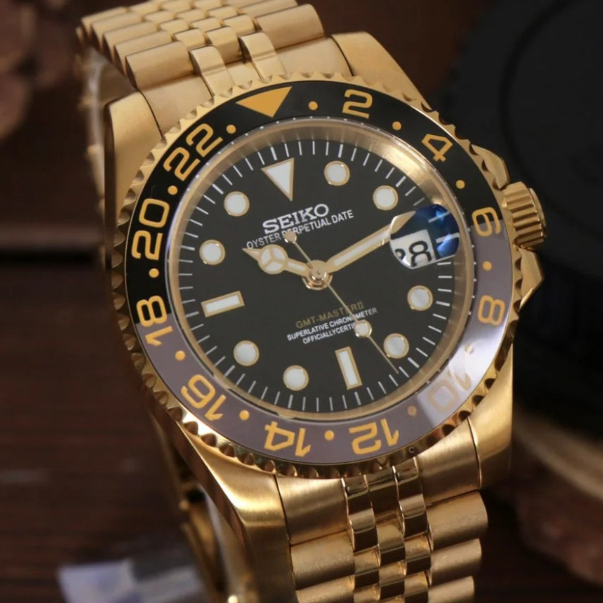 GMT Master II Gold