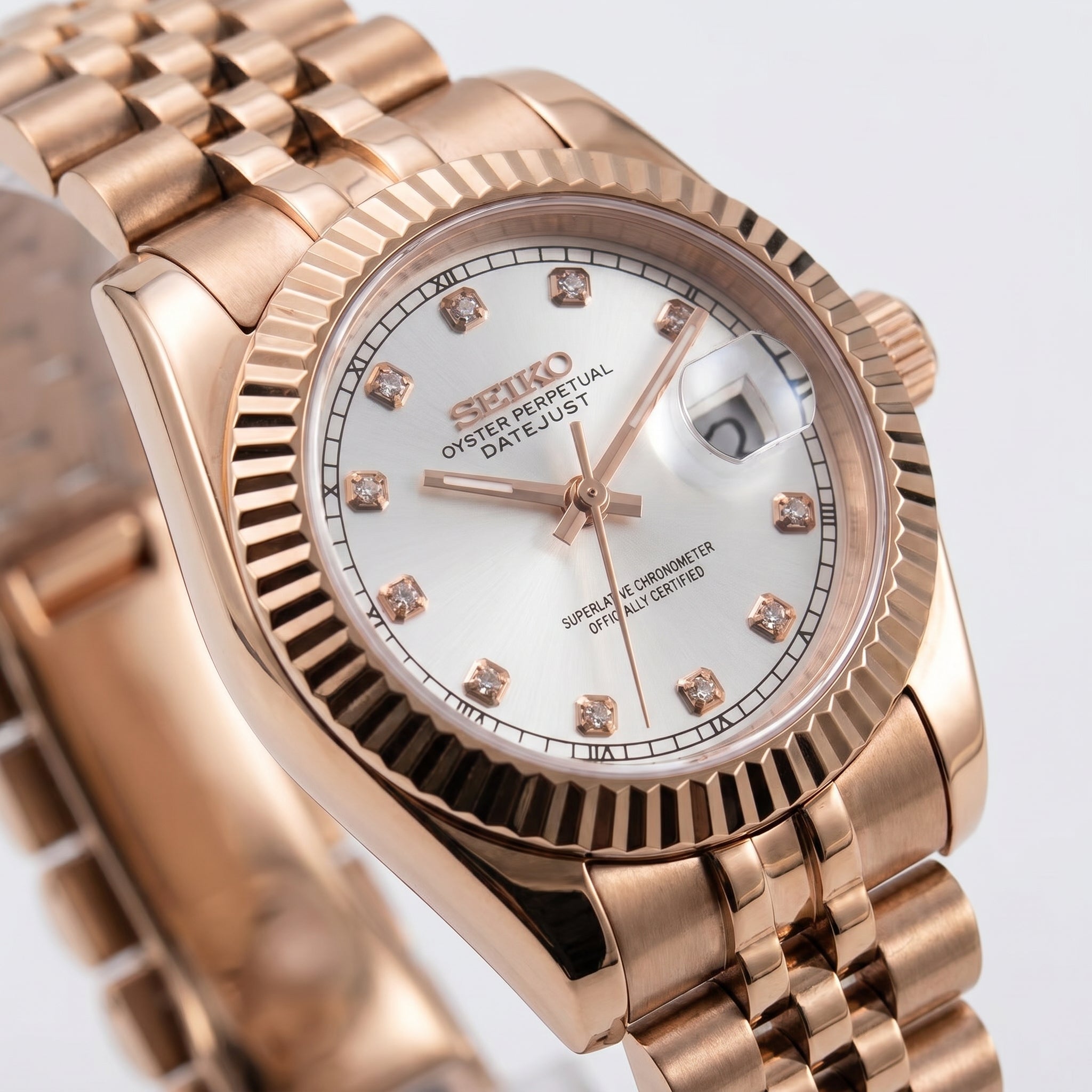 Datejust Rose Gold Diamond