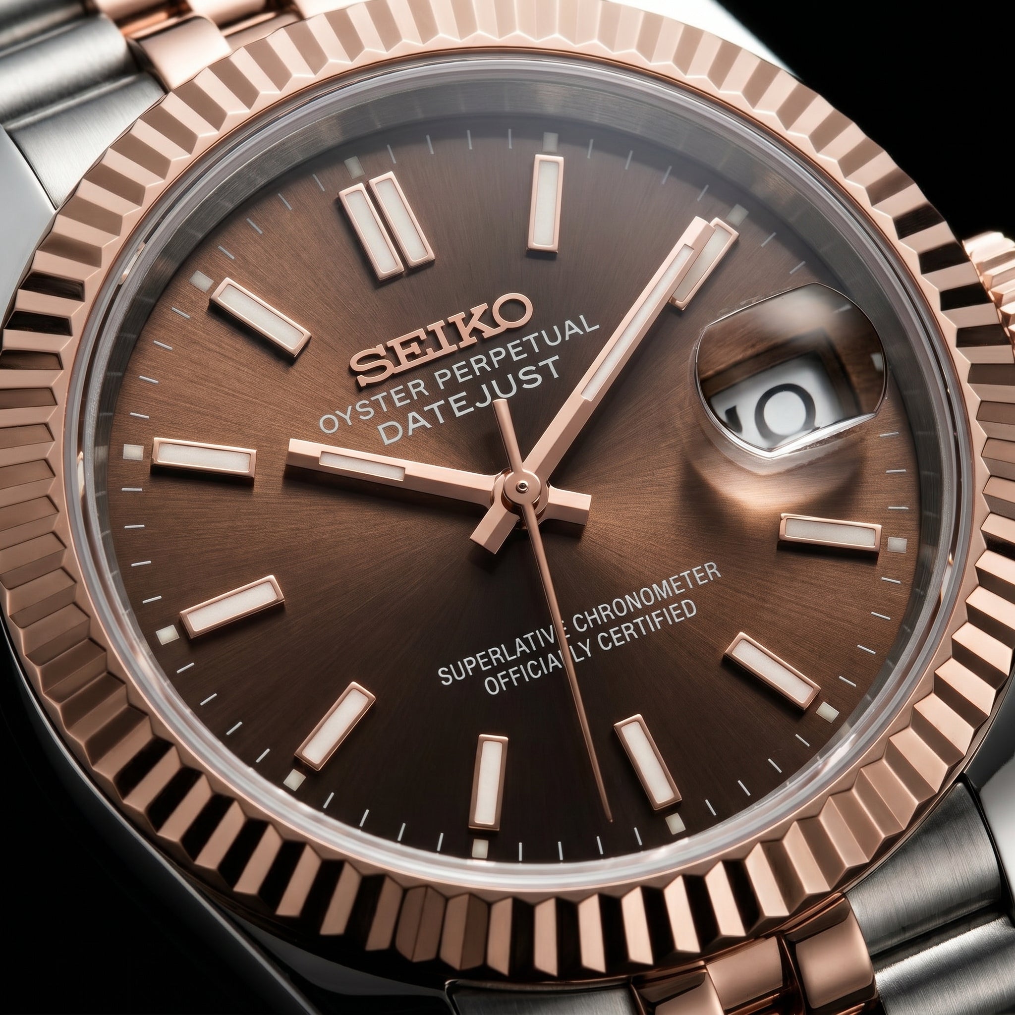 Datejust Rosegold Twotone
