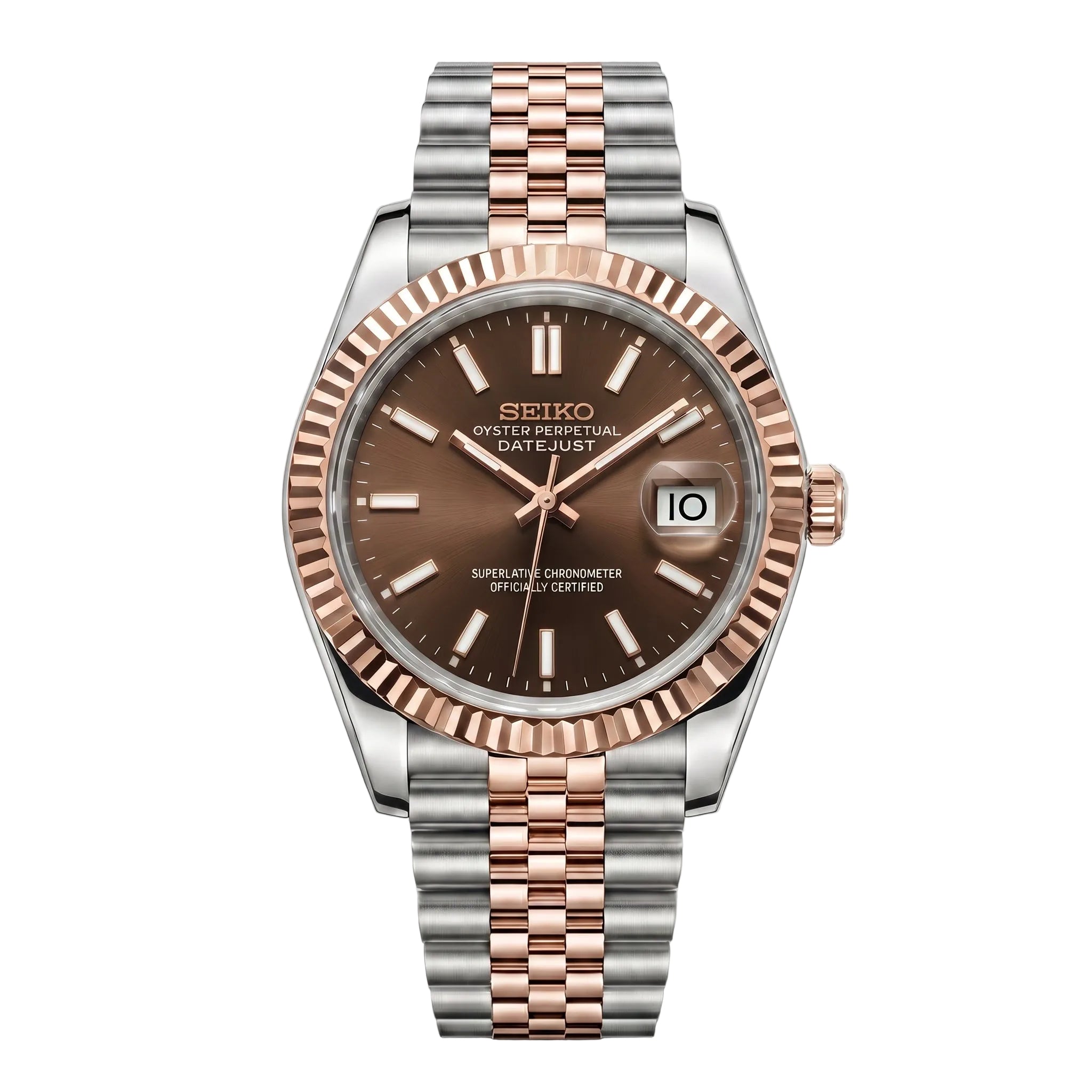 Datejust Rosegold Twotone