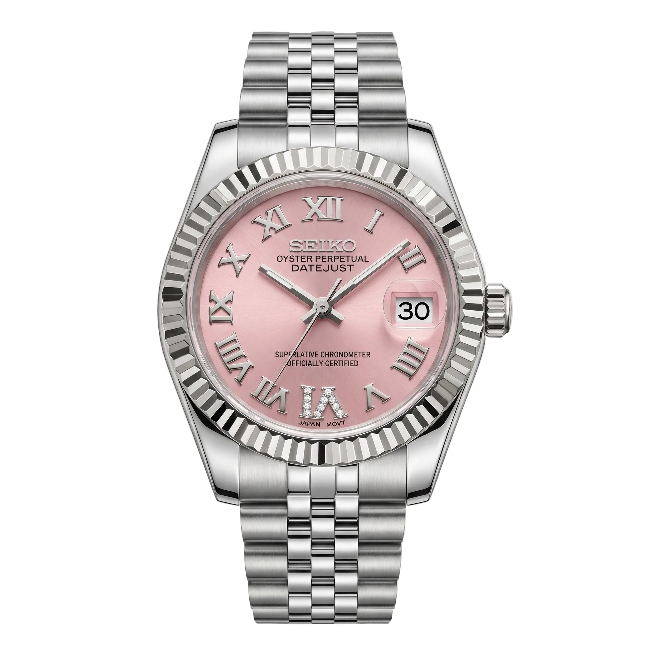 Ladies Datejust Rose Roman