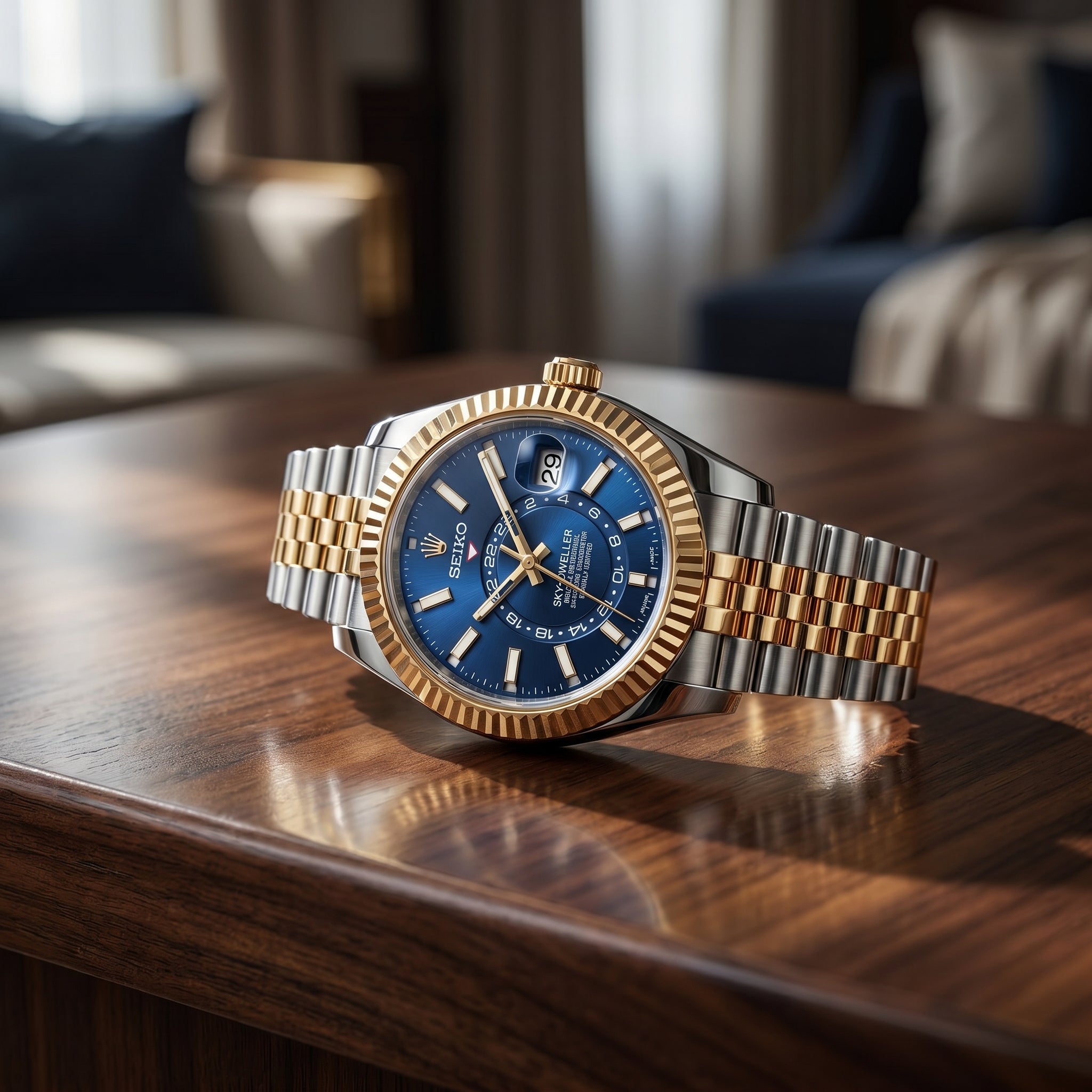 Sky-Dweller Twotone Blue