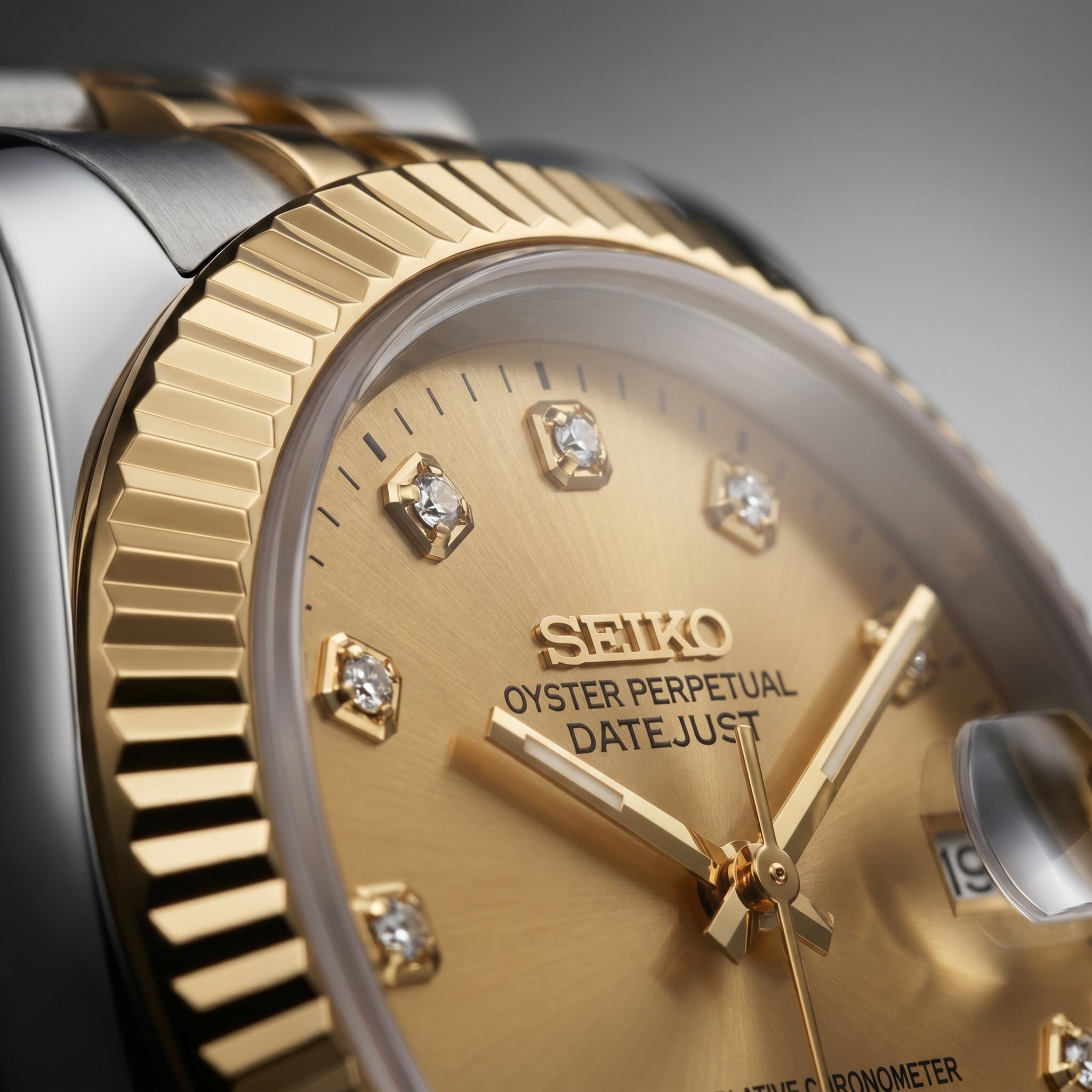 Datejust Twotone Diamond