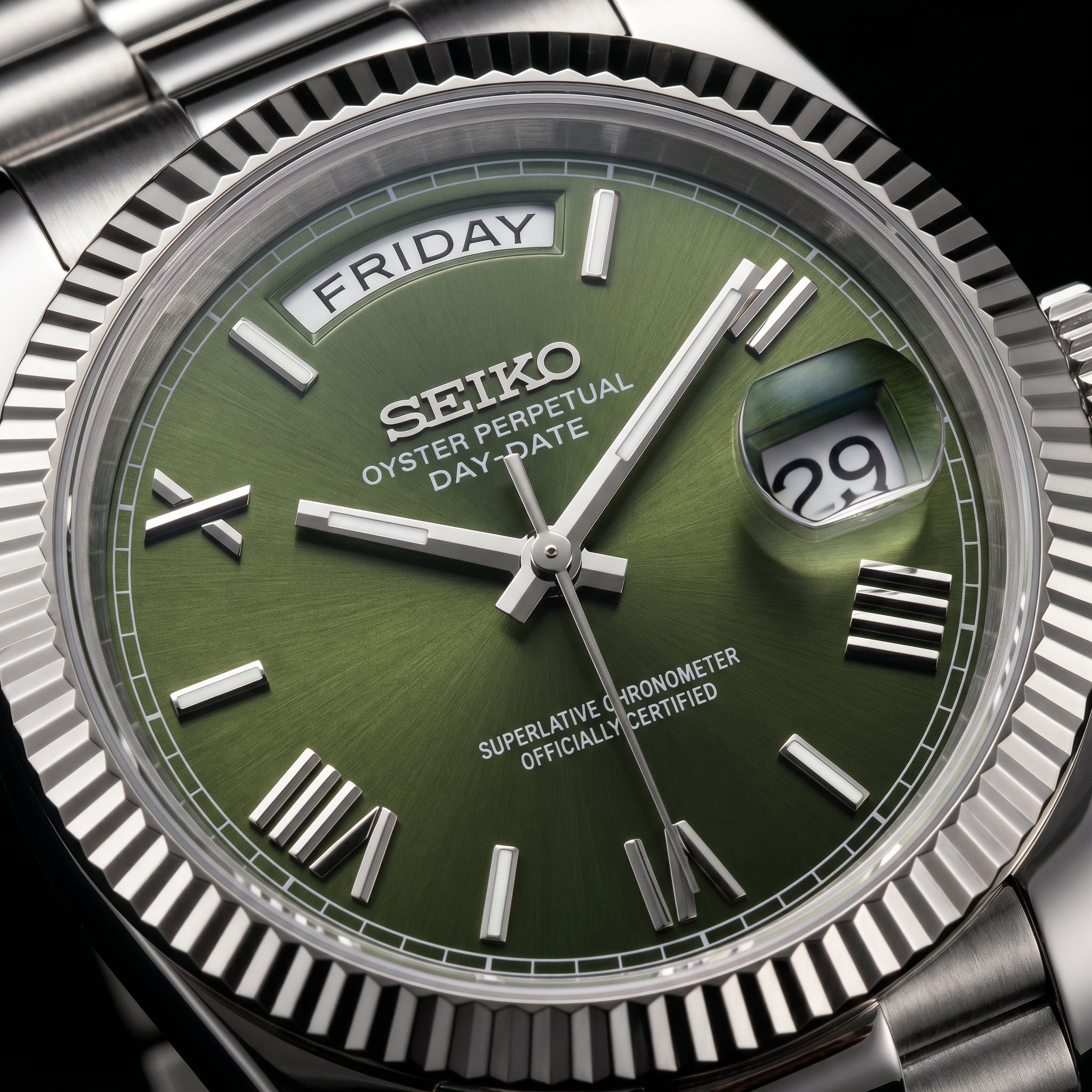 Daydate Olive Roman