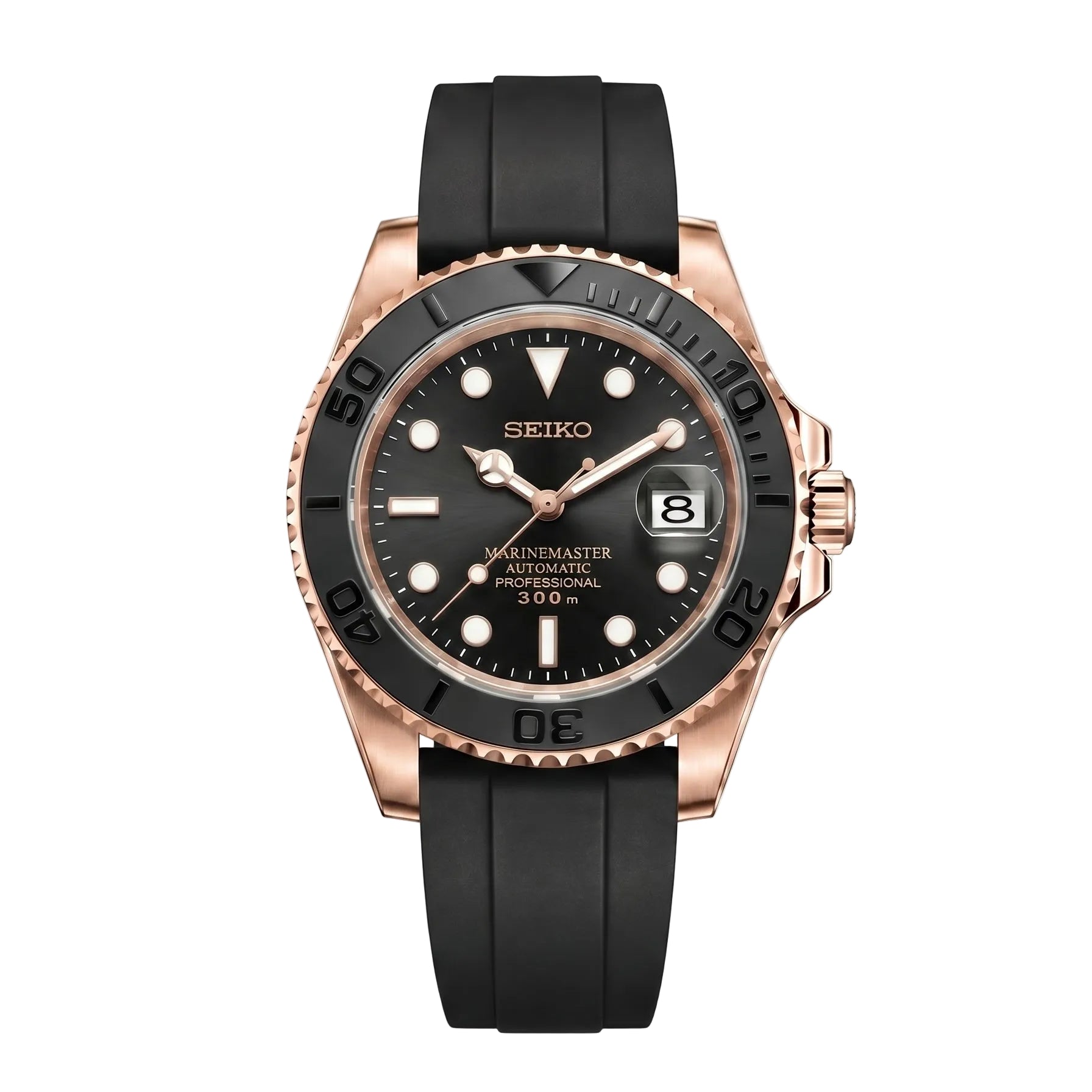 Submariner Rose Gold Rubber