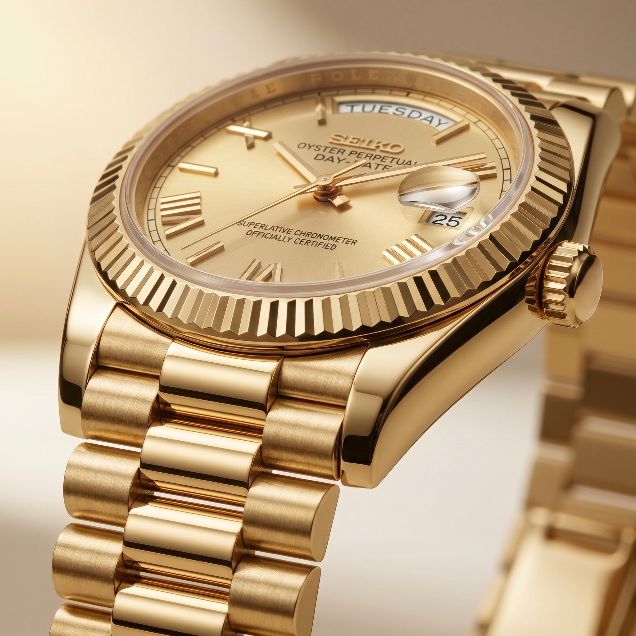 Daydate Gold Roman
