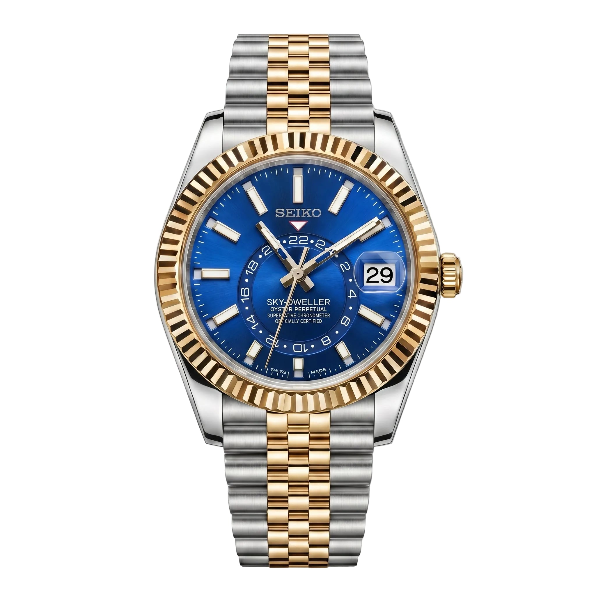 Sky-Dweller Twotone Blue