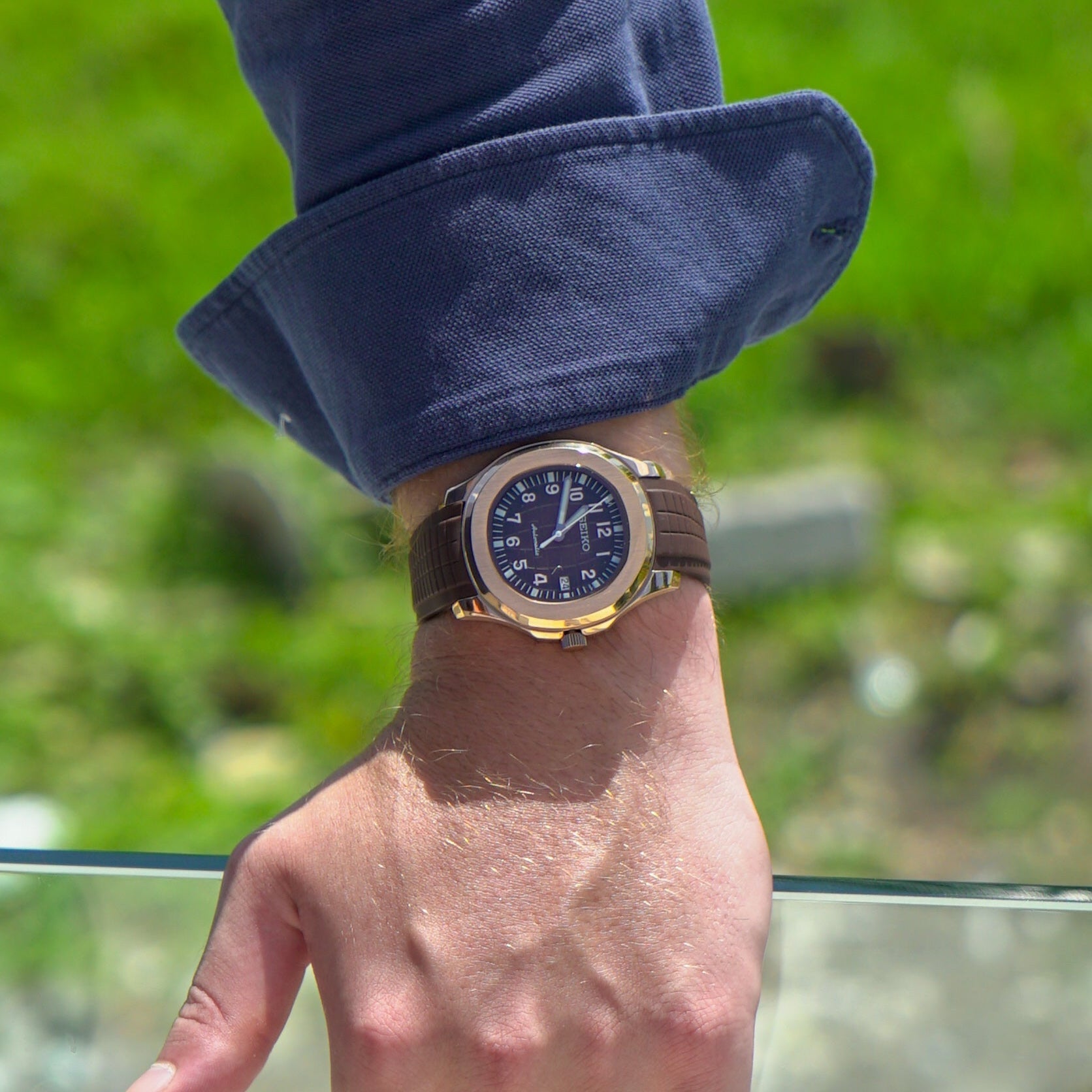 Aquanaut Brown Rosegold