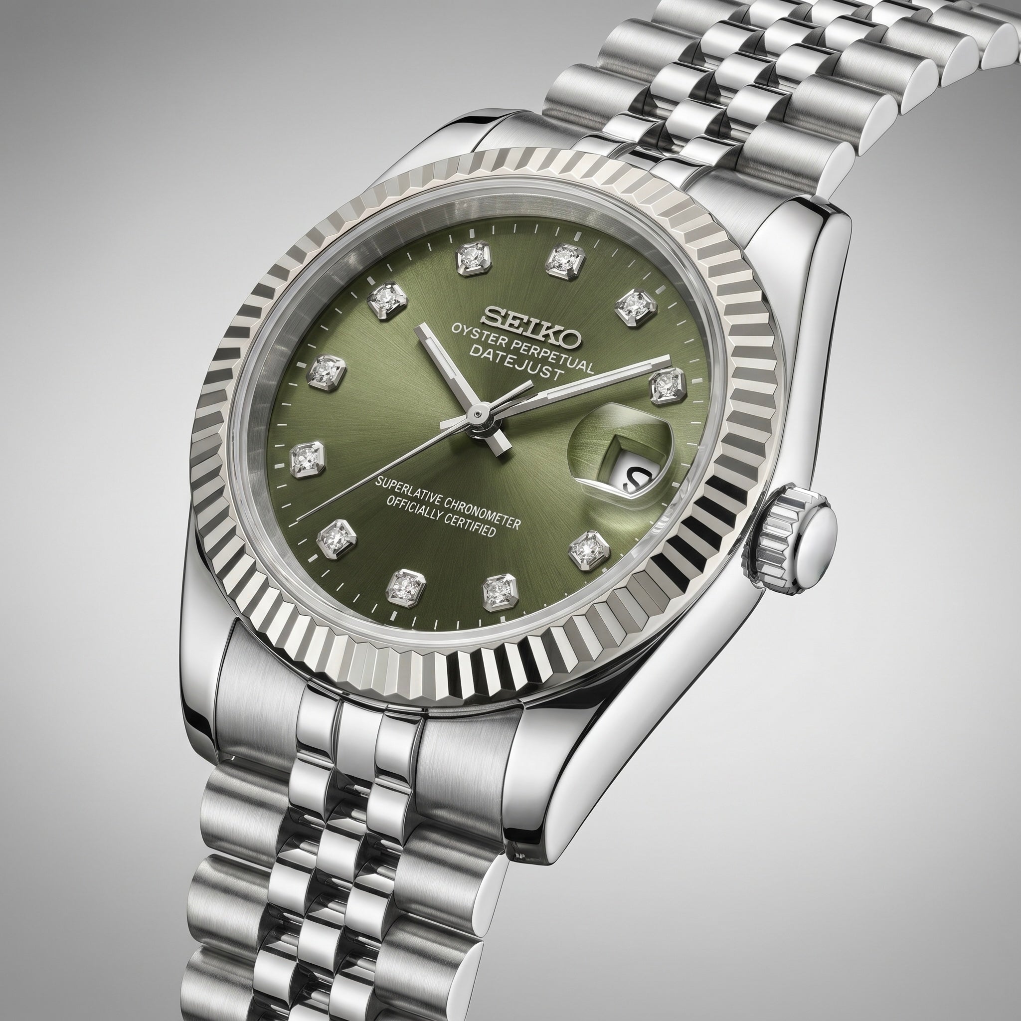 Datejust Olive Diamond
