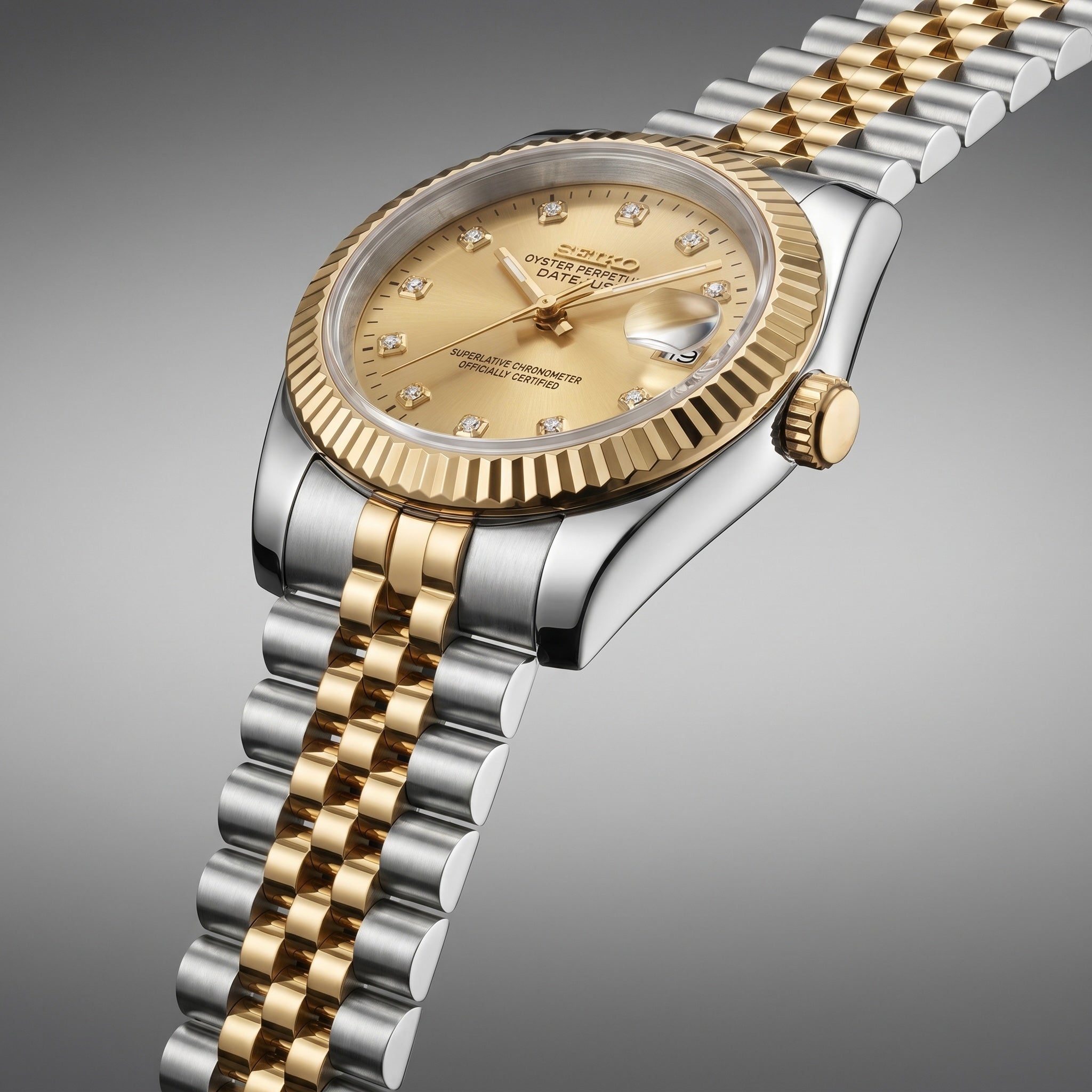 Datejust Twotone Diamond
