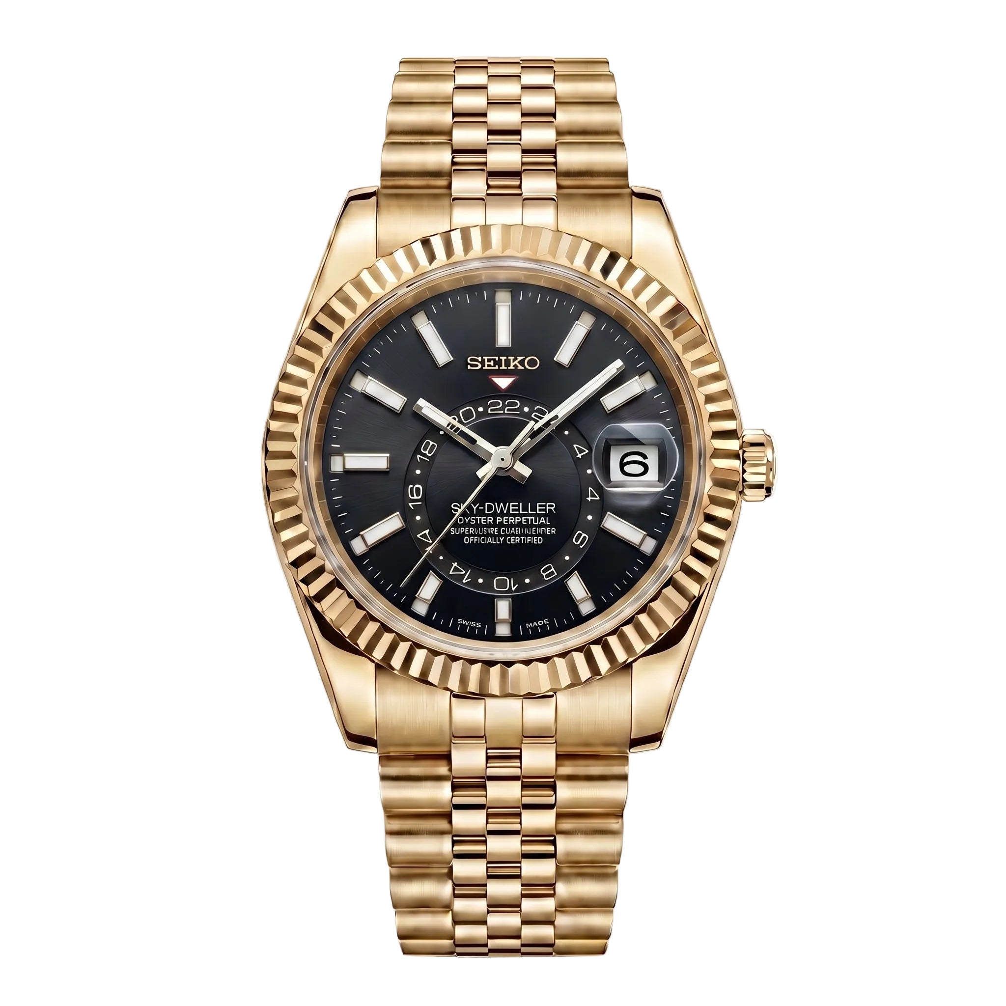 Sky-Dweller Gold/ Black