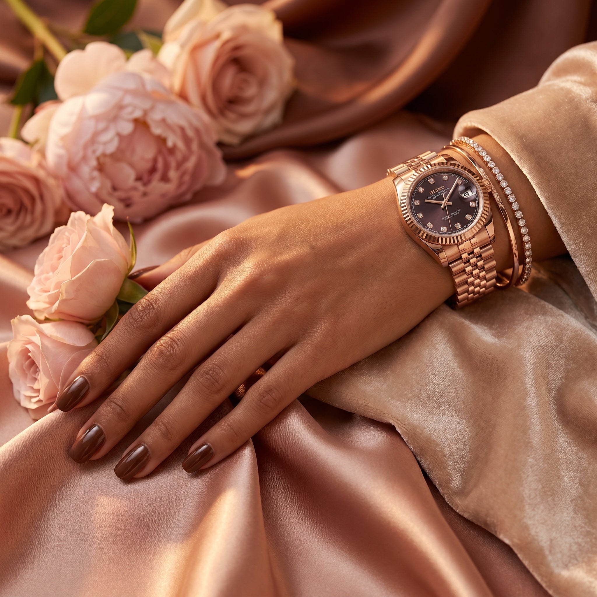 Ladies Datejust Purple Diamond