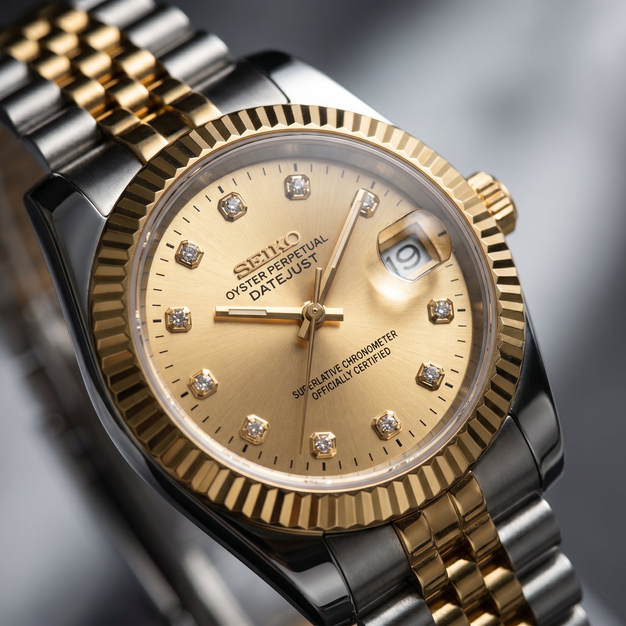 Datejust Twotone Diamond