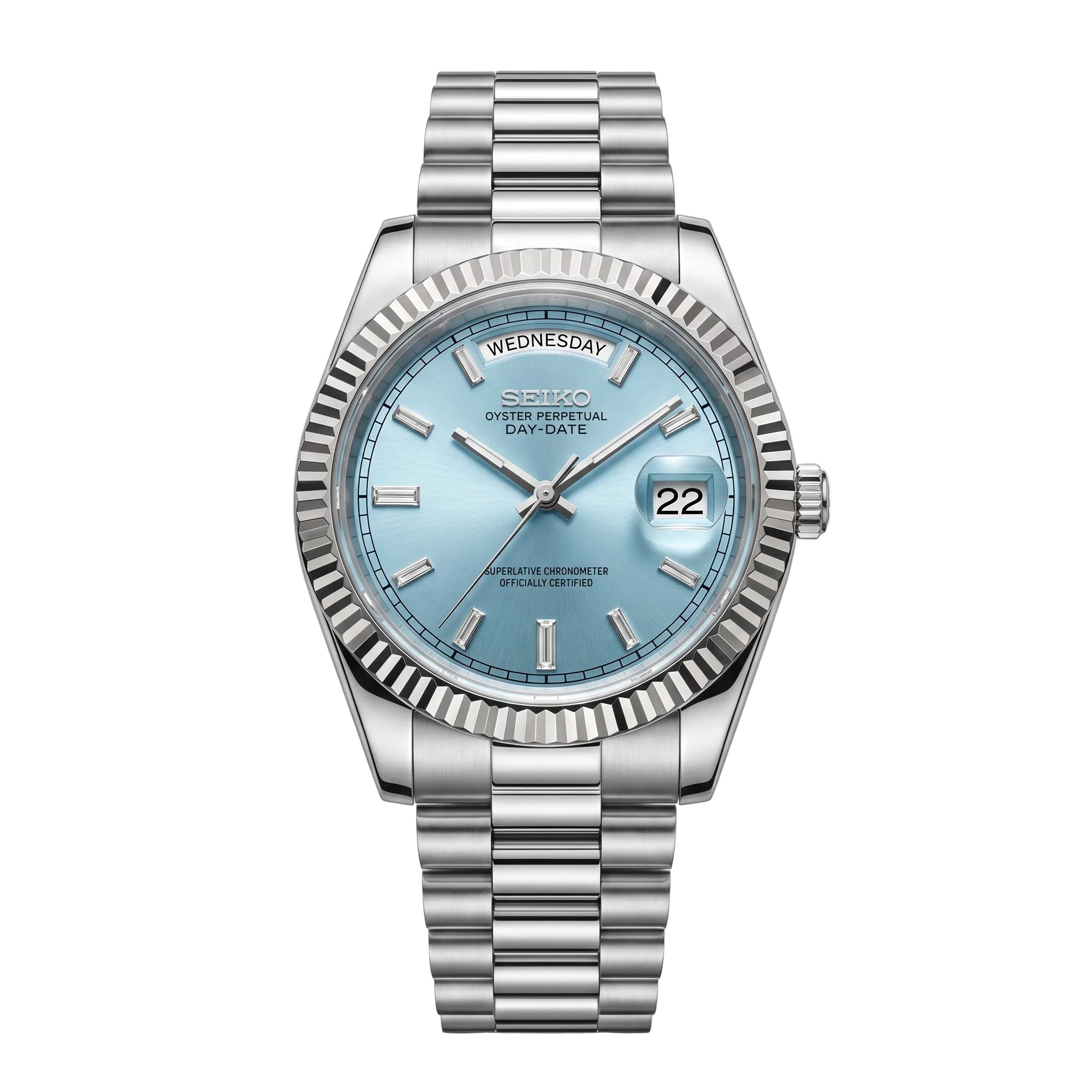 Daydate Ice Blue Diamonds