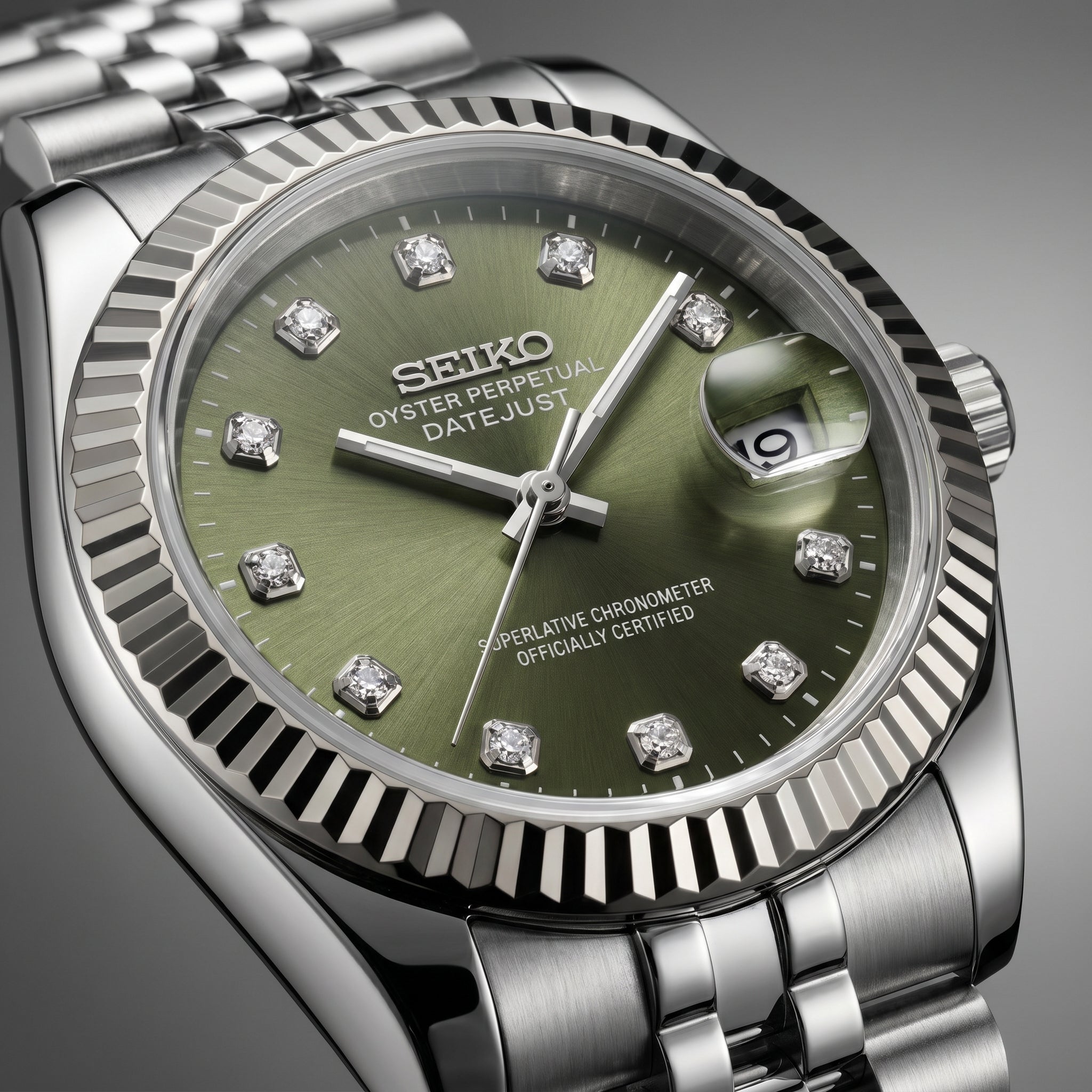 Datejust Olive Diamond