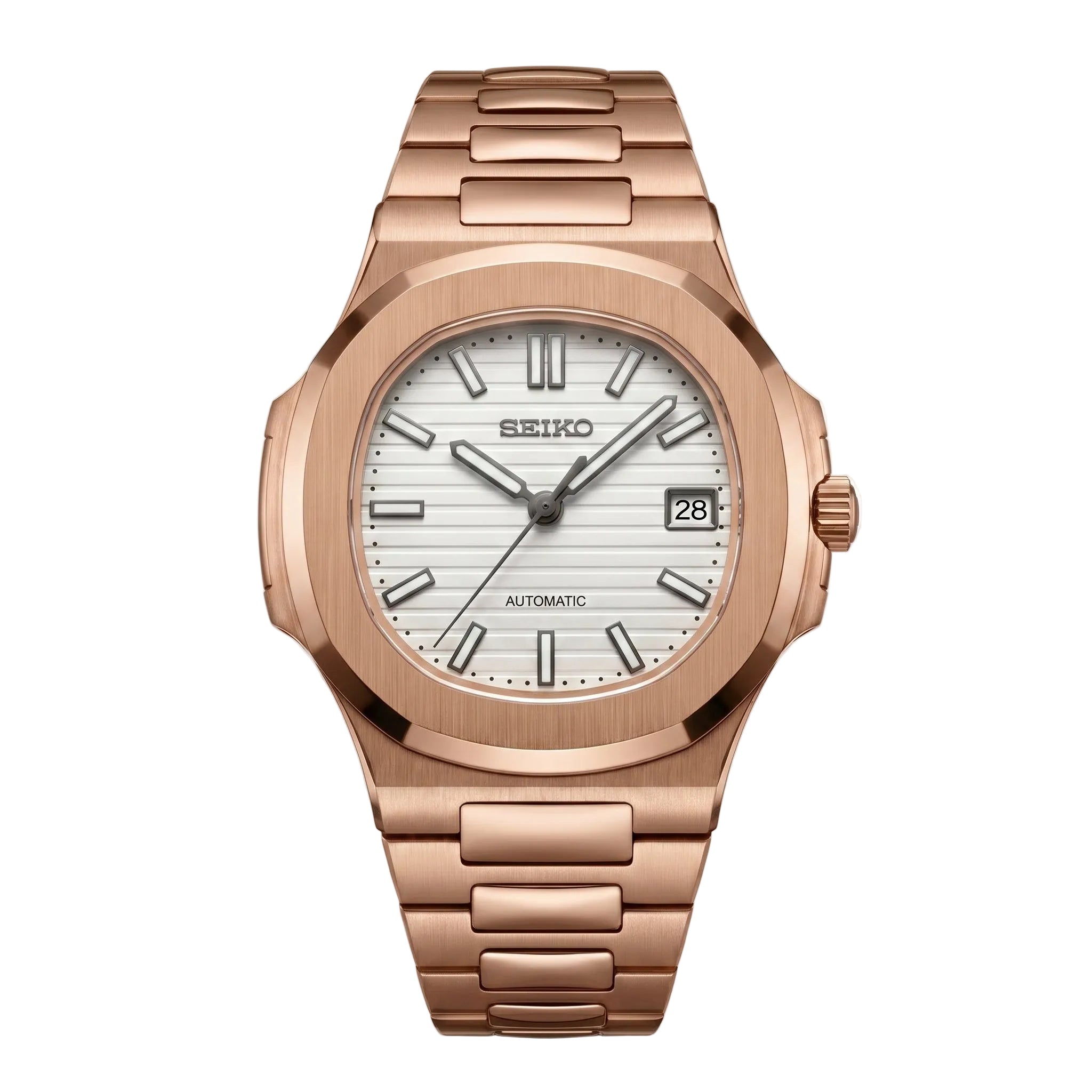Nautilus Rose Gold White