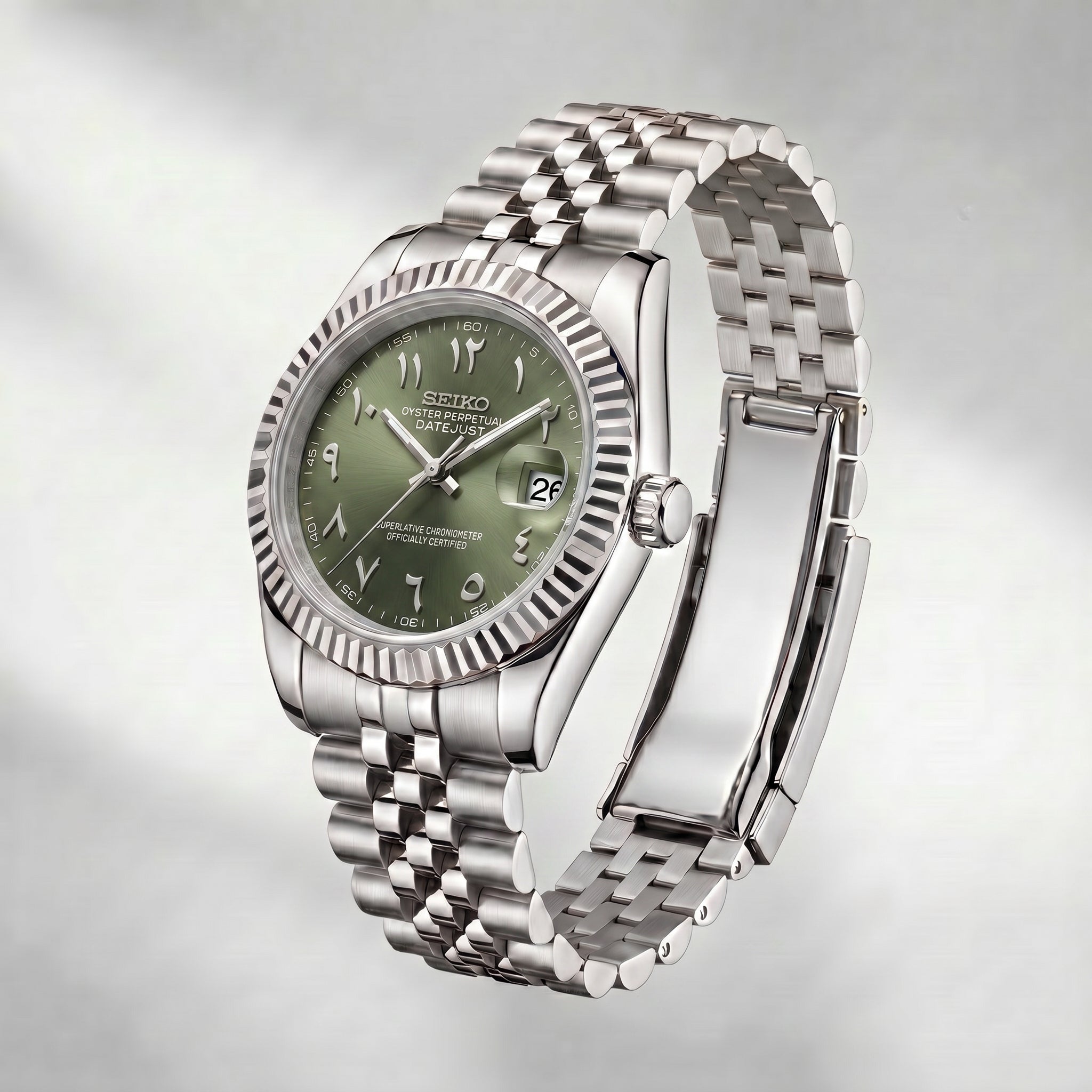 Datejust Olive Arabic