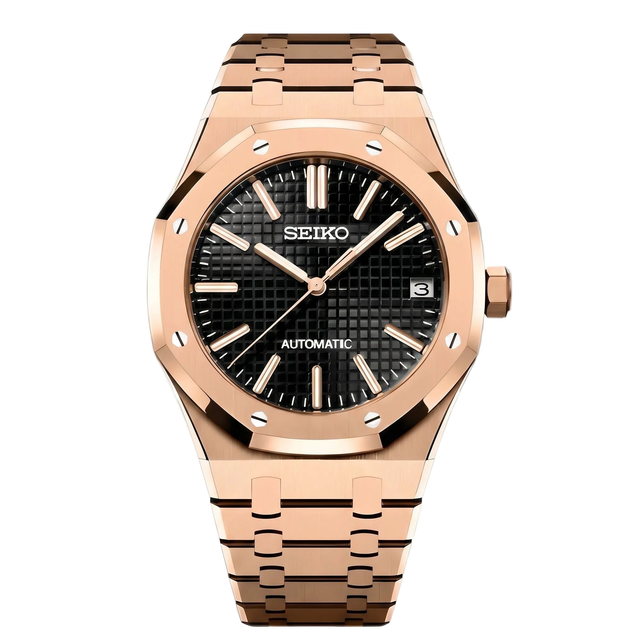 Royal Oak Rosegold Black