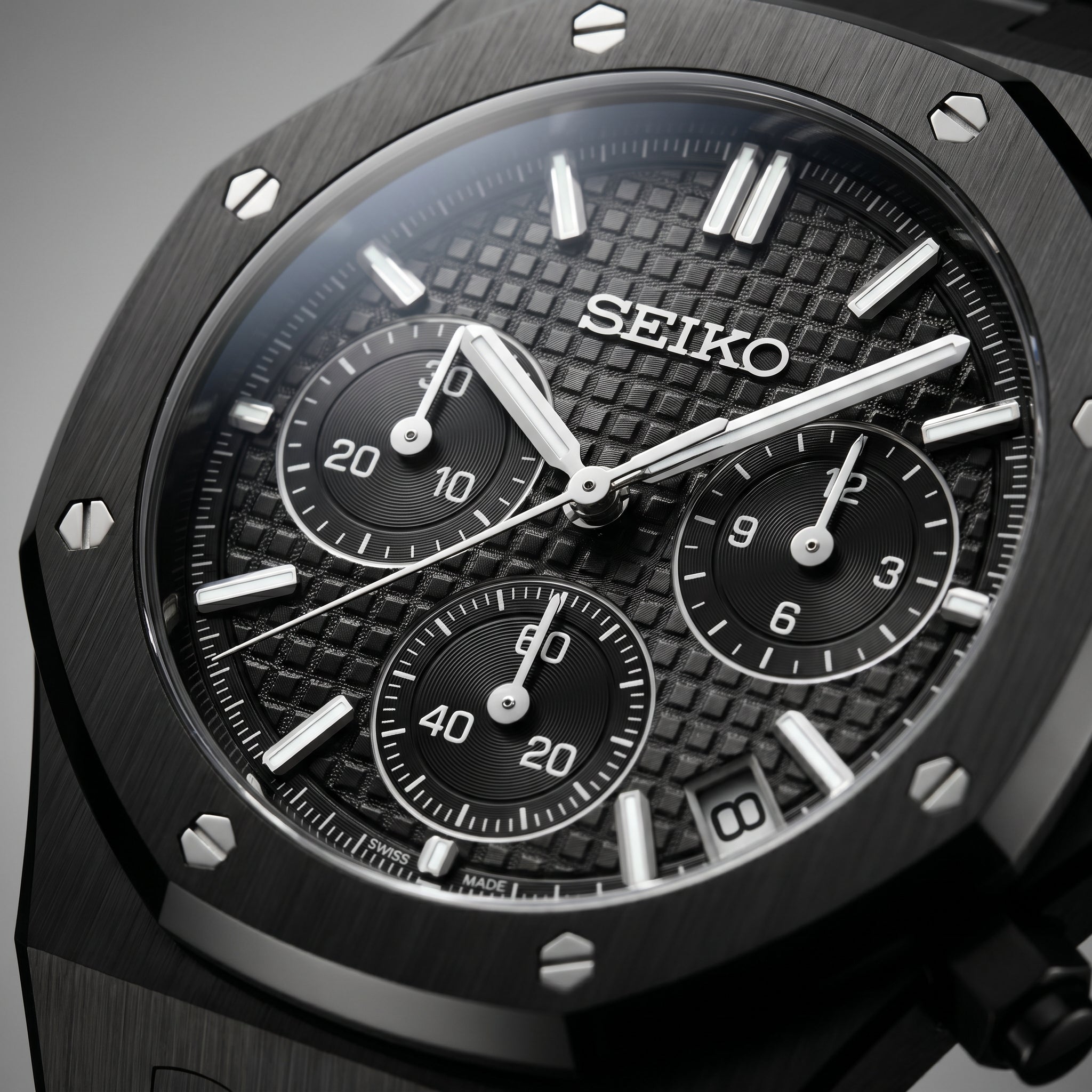 Royal Oak Triple Black Chrono