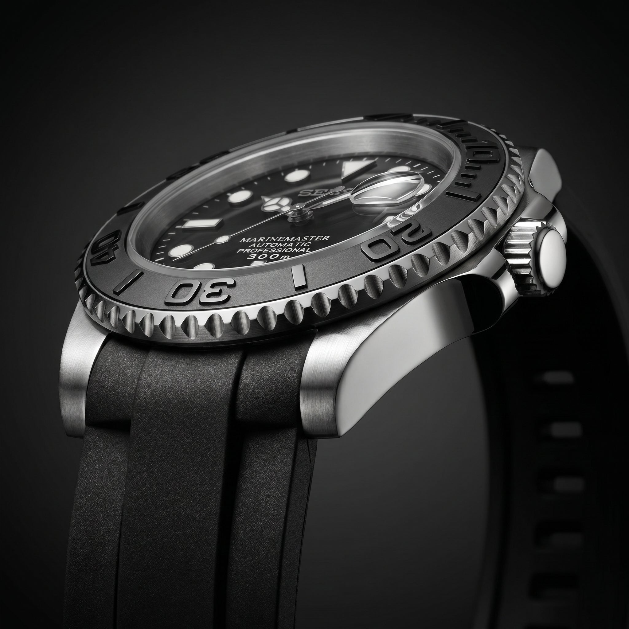 Submariner Black Rubber