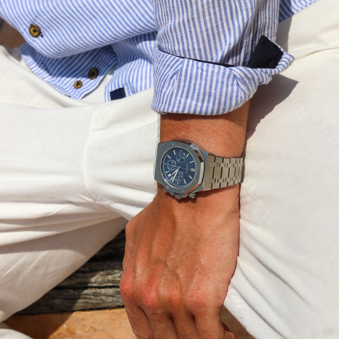 Royal Oak Blue Chrono