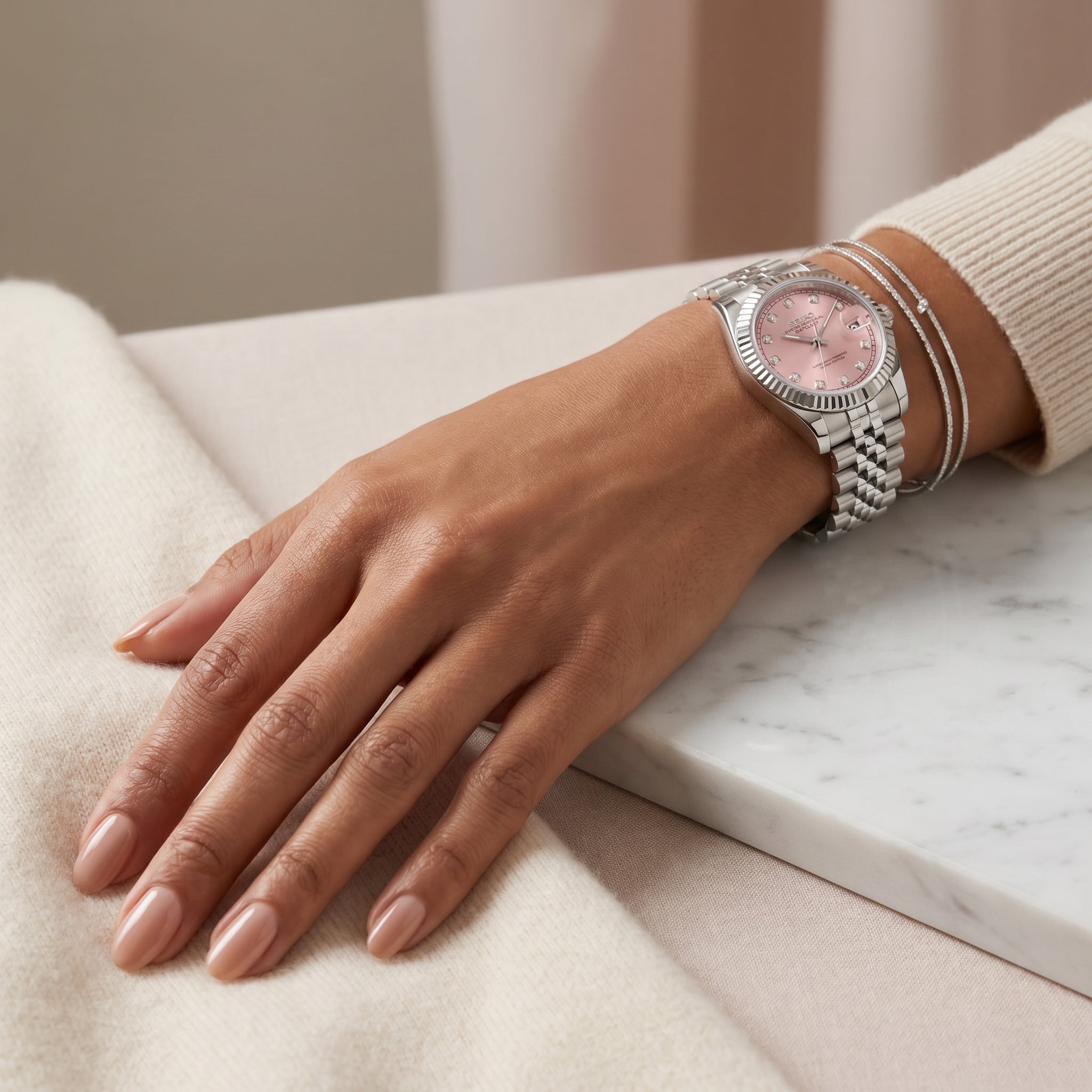 Ladies Datejust Rose Diamond