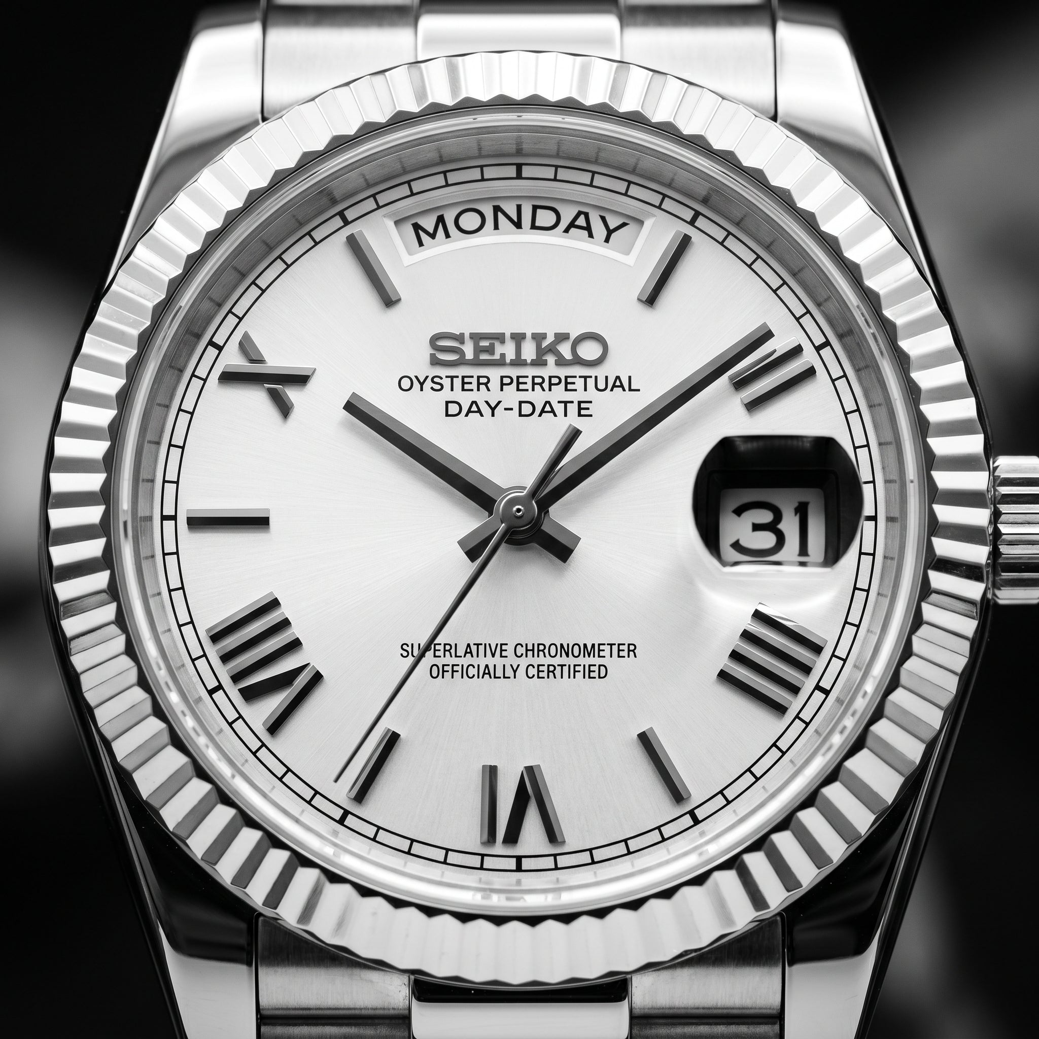 Daydate White Roman