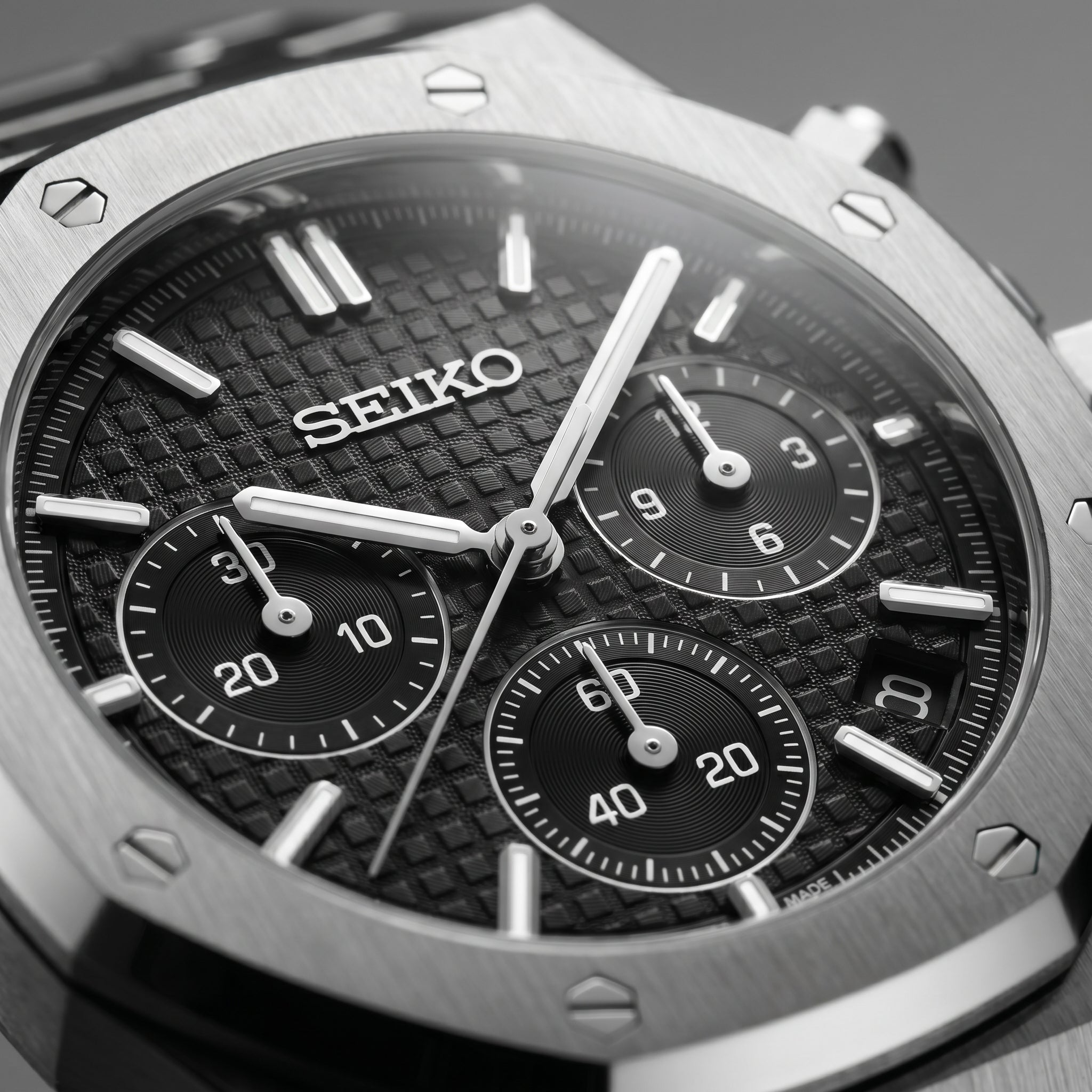 Royal Oak Black Chrono