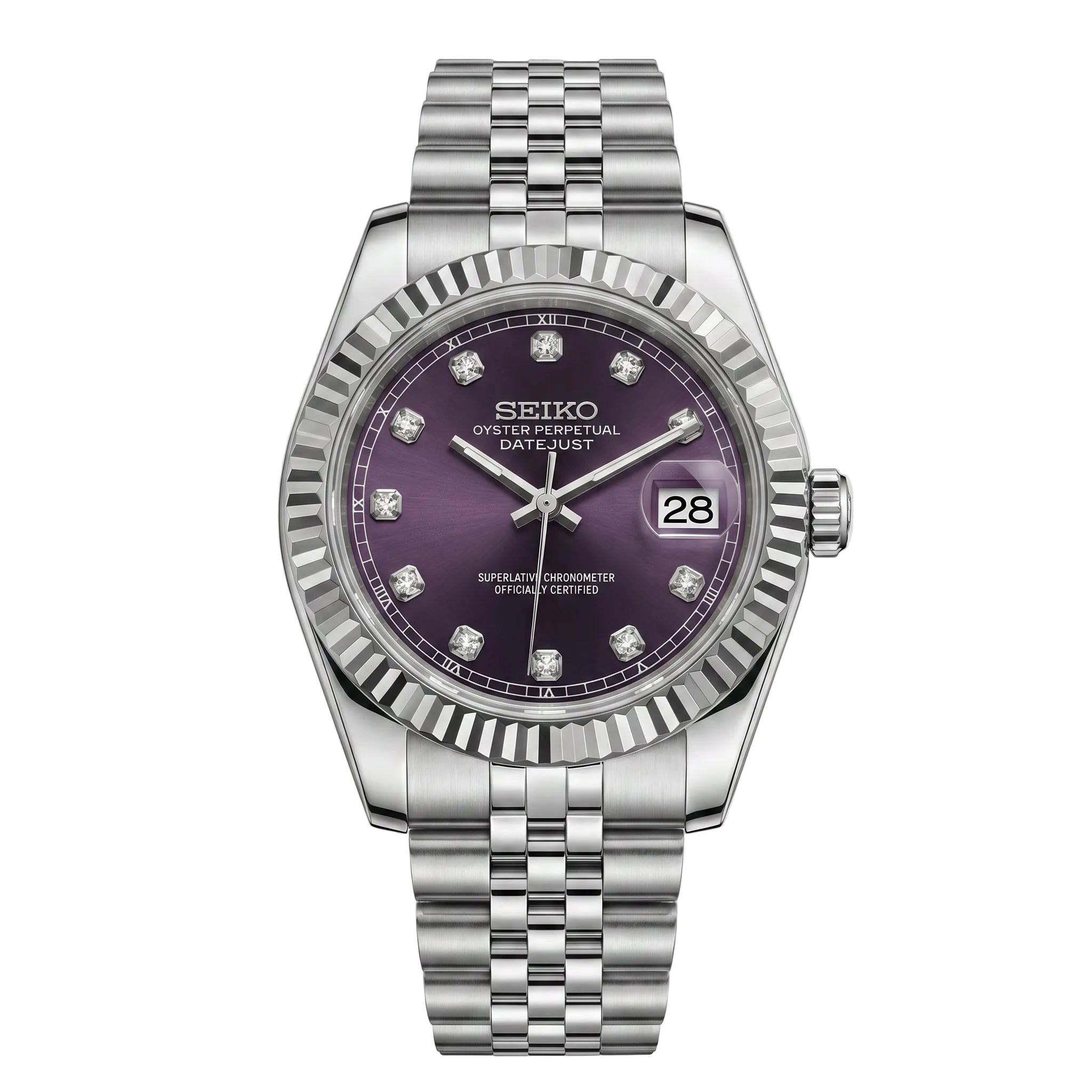Ladies Datejust Purple Diamond