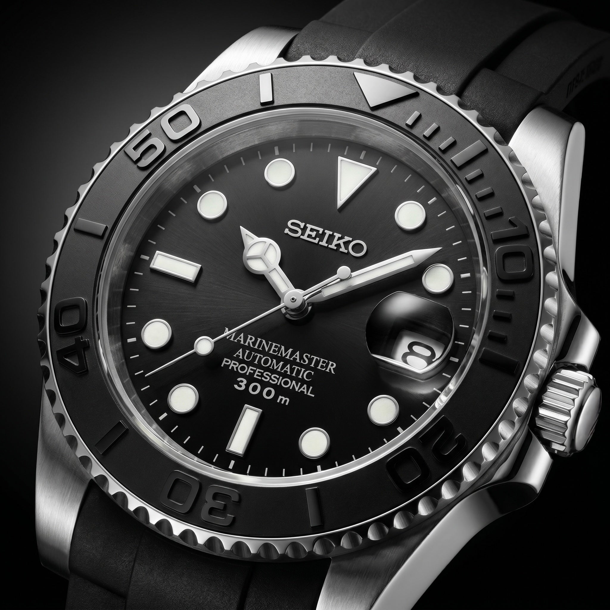 Submariner Black Rubber