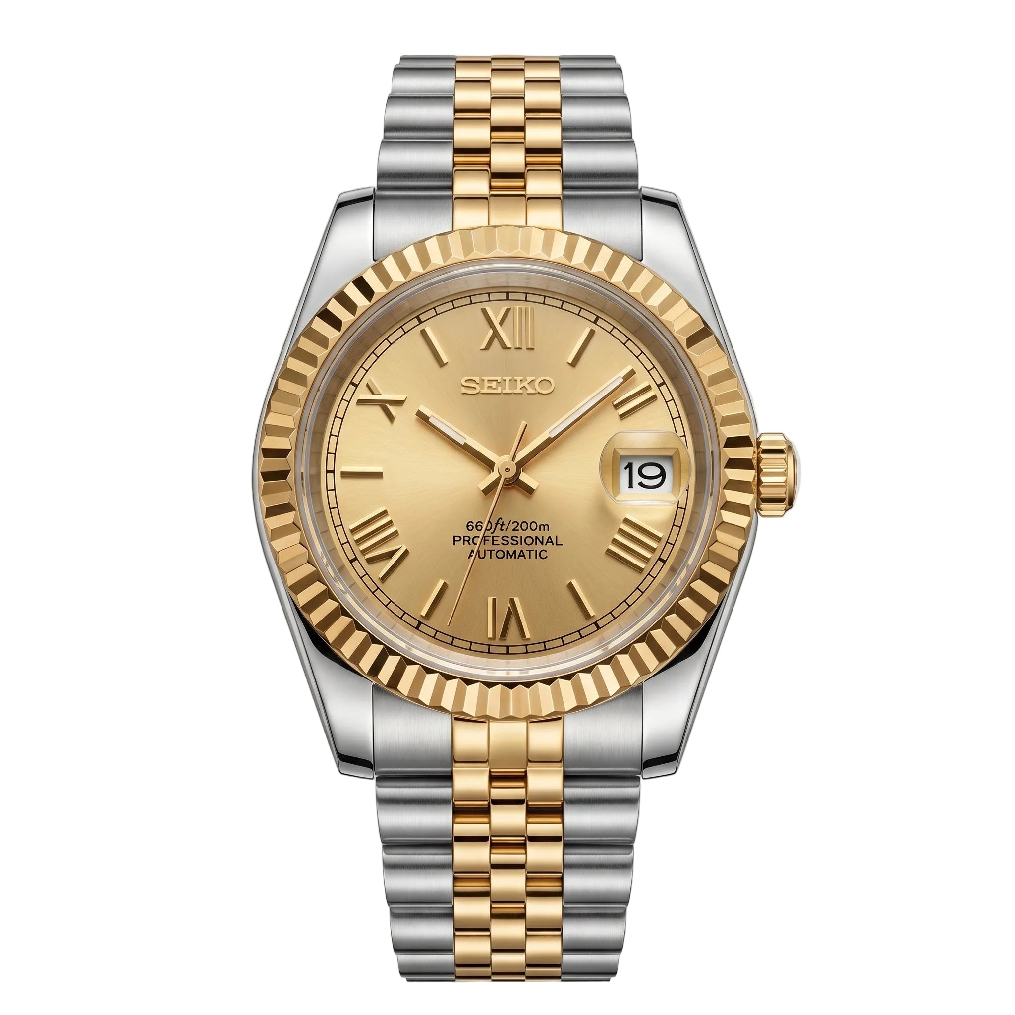 Ladies Datejust Twotone Gold Roman 36mm