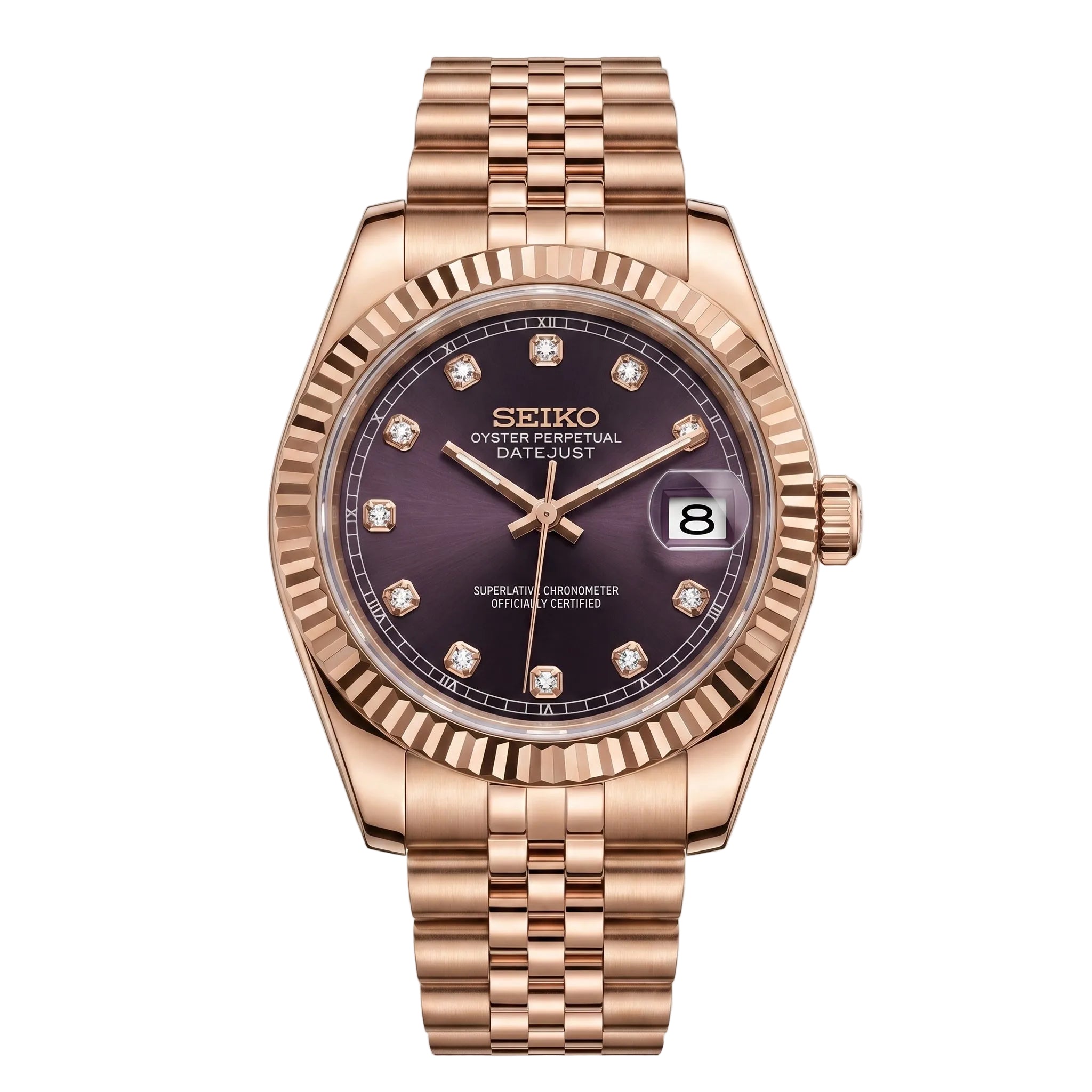 Ladies Datejust Purple Diamond