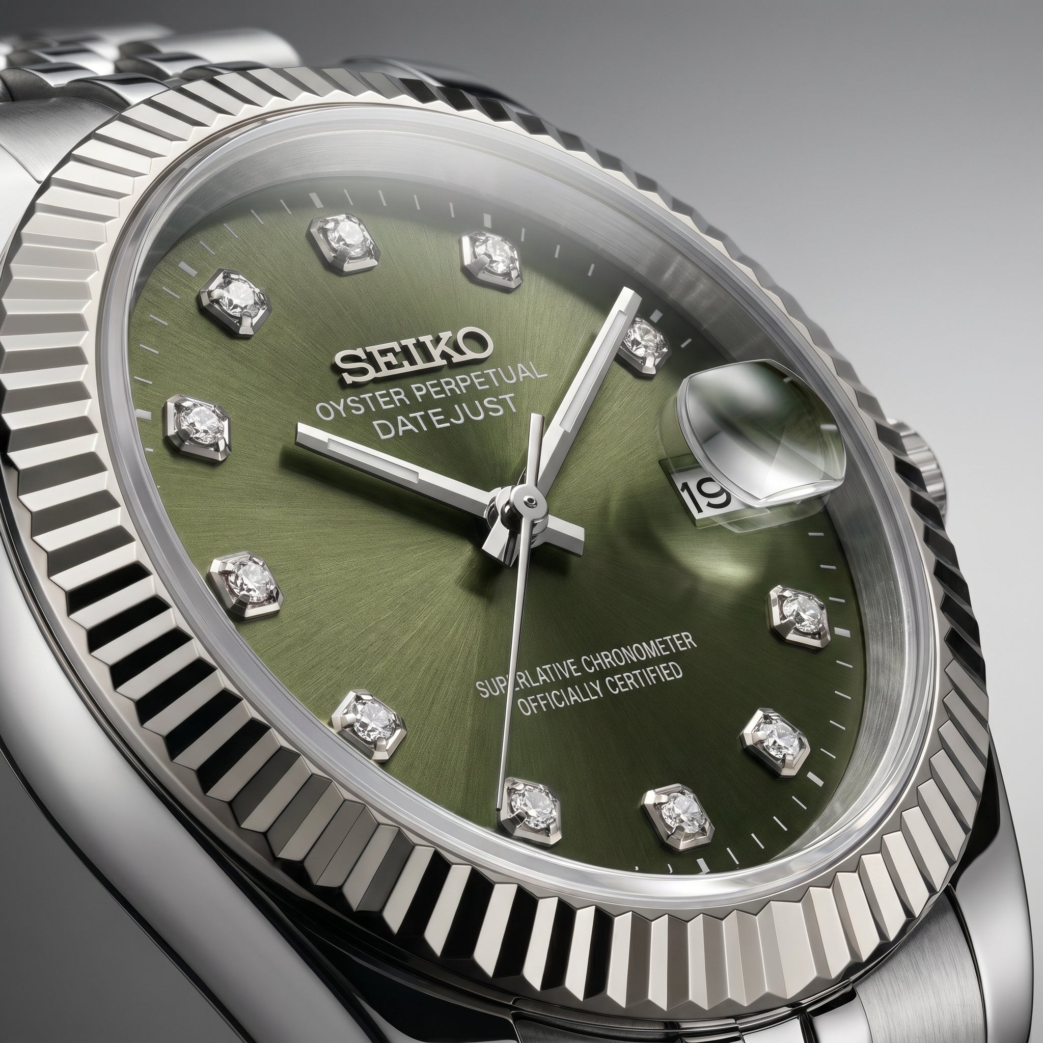 Datejust Olive Diamond