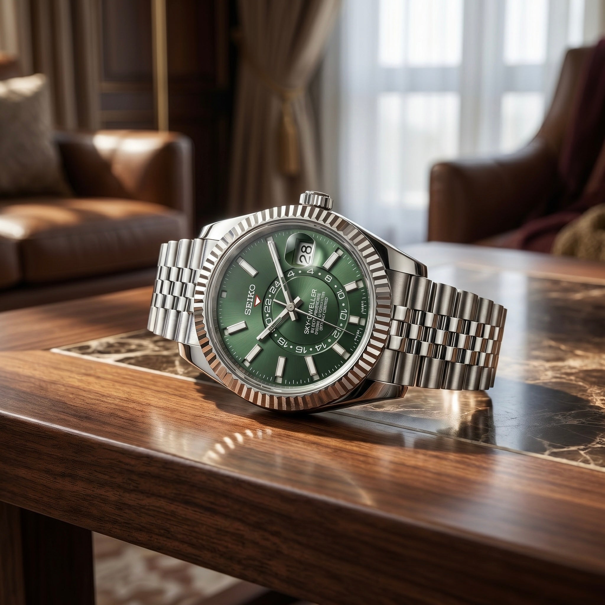 Sky-Dweller Olive
