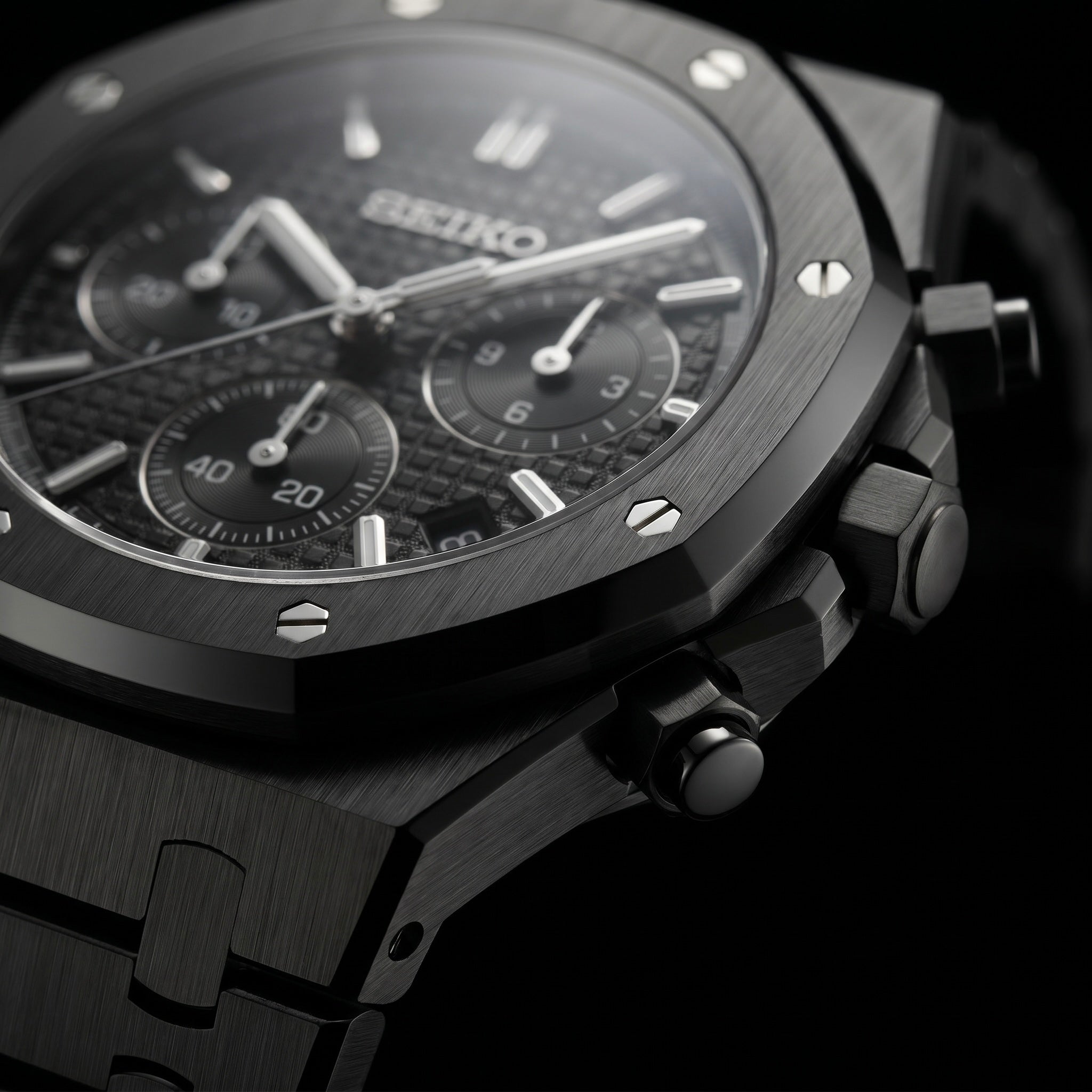 Royal Oak Triple Black Chrono