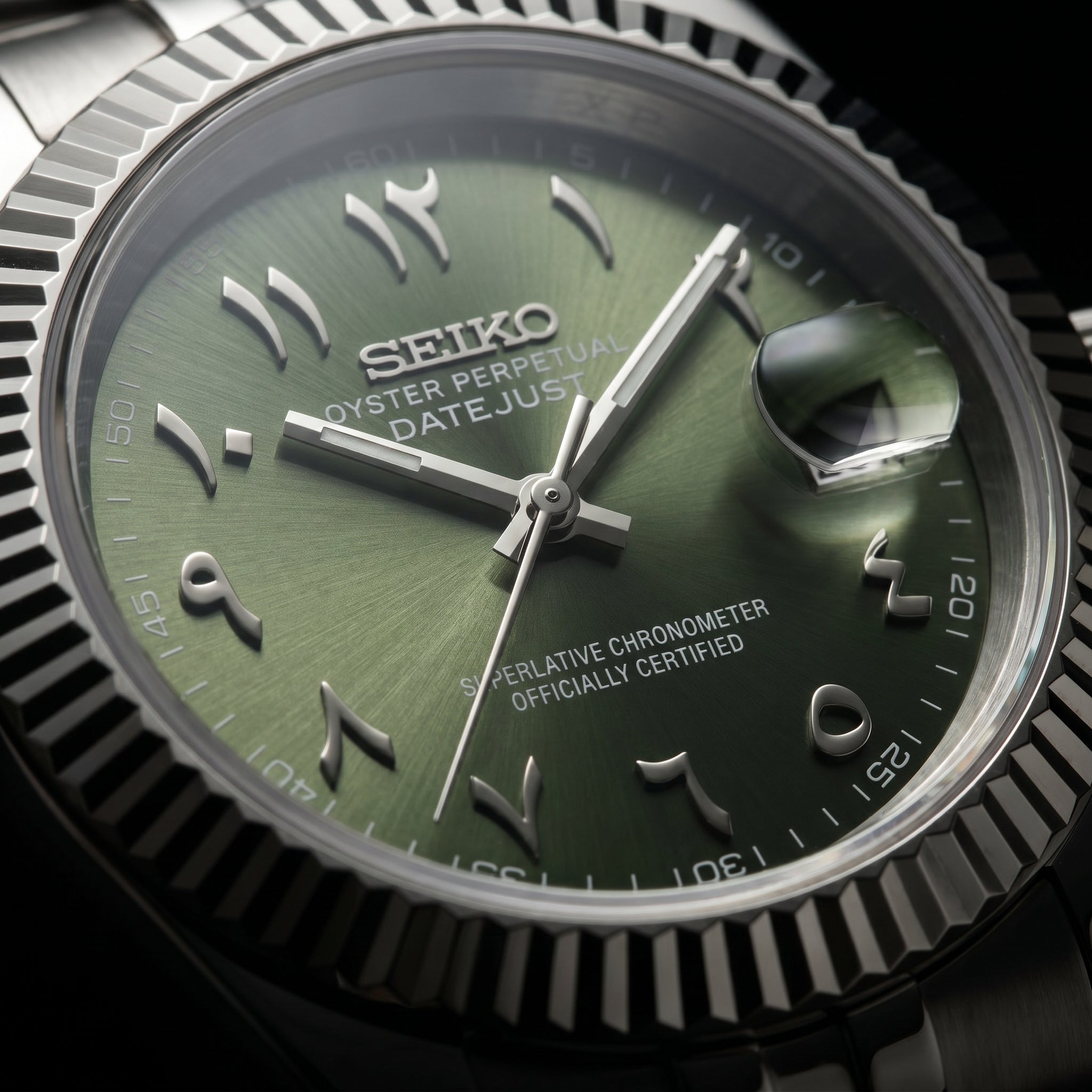 Datejust Olive Arabic