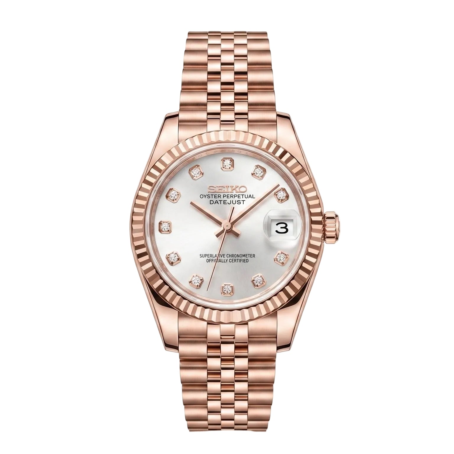 Datejust Rose Gold Diamond