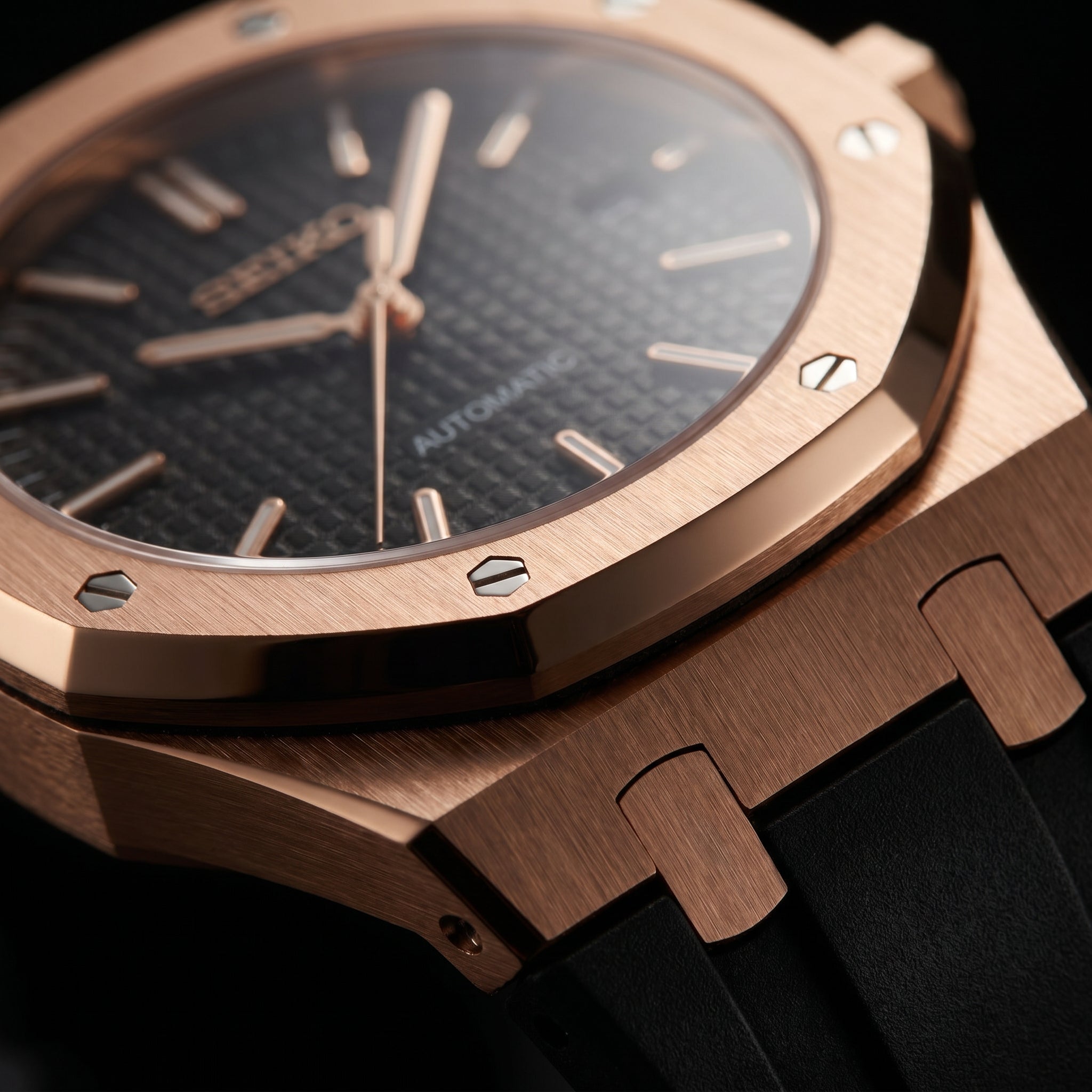 Royal Oak Rose Gold & Black