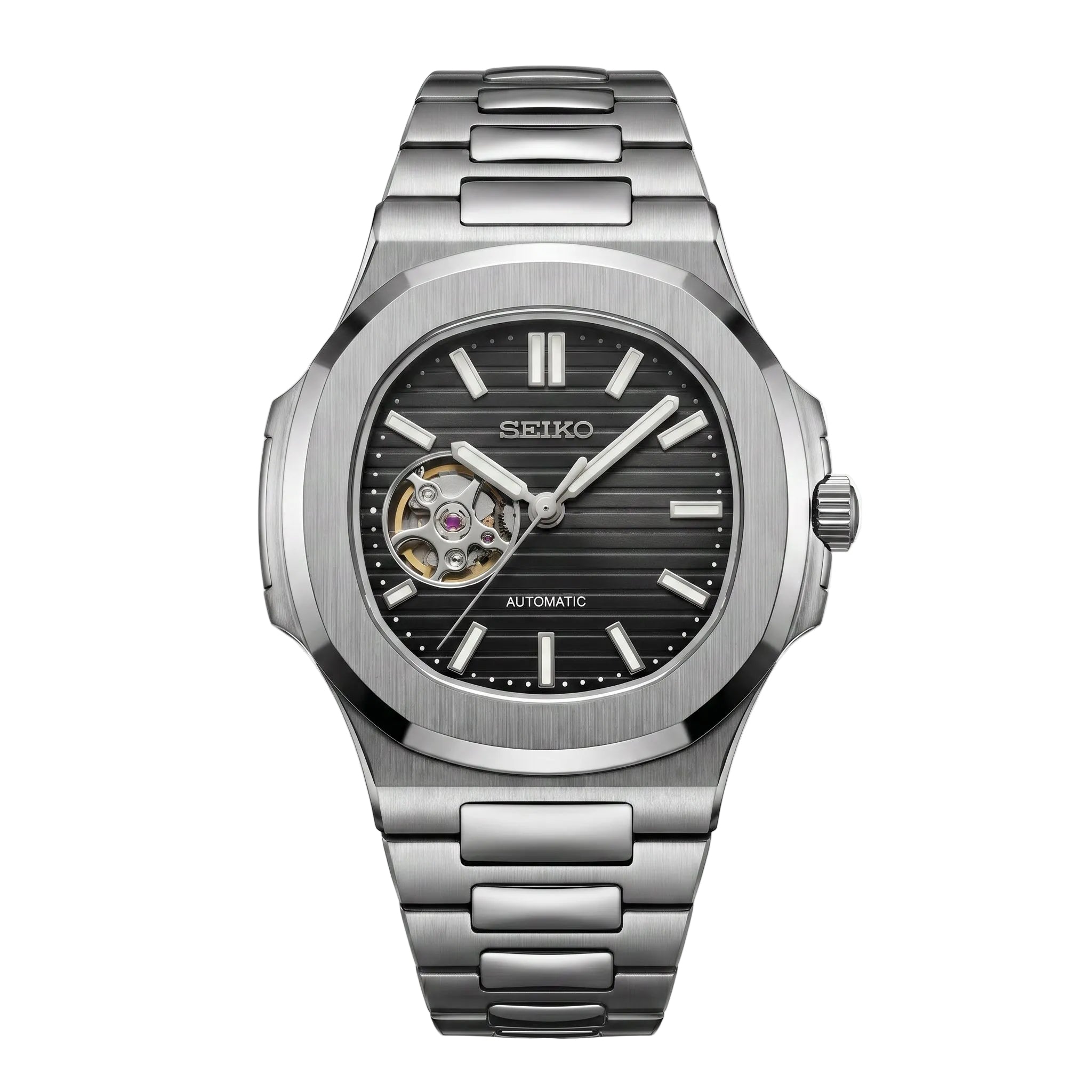 Nautilus Black Open Heart