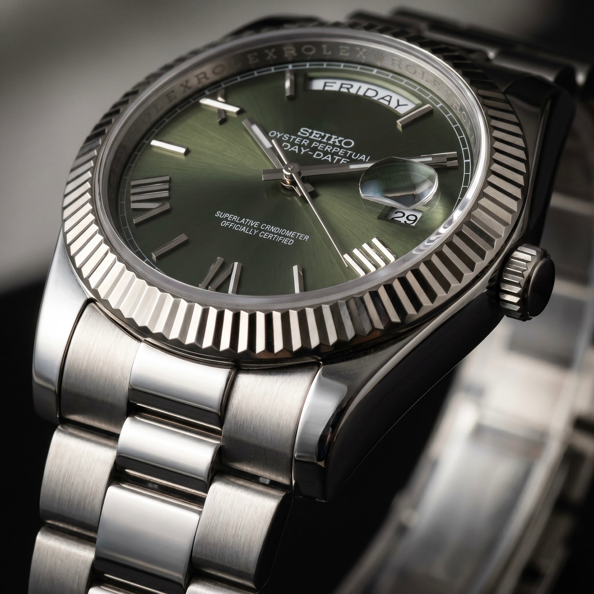 Daydate Olive Roman