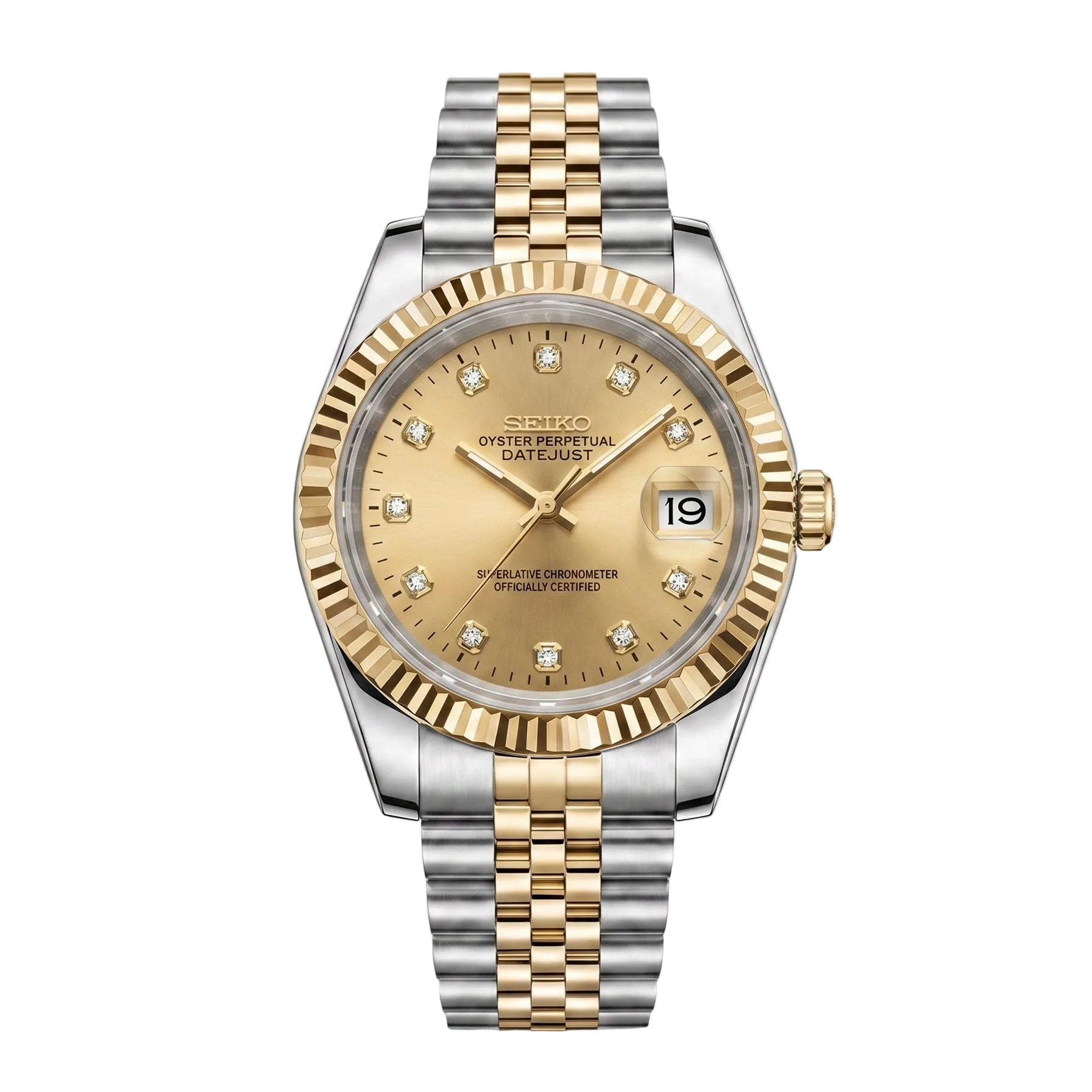Datejust Twotone Diamond