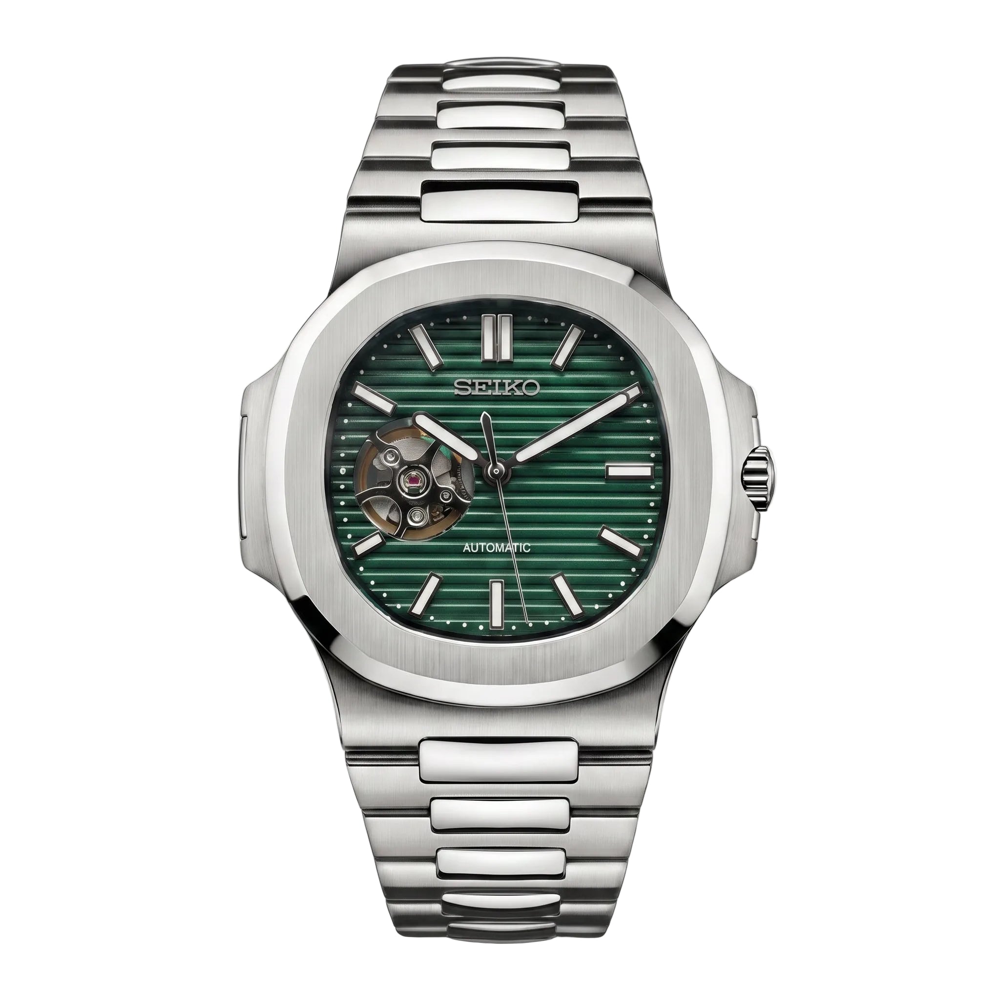 Nautilus Green Open Heart
