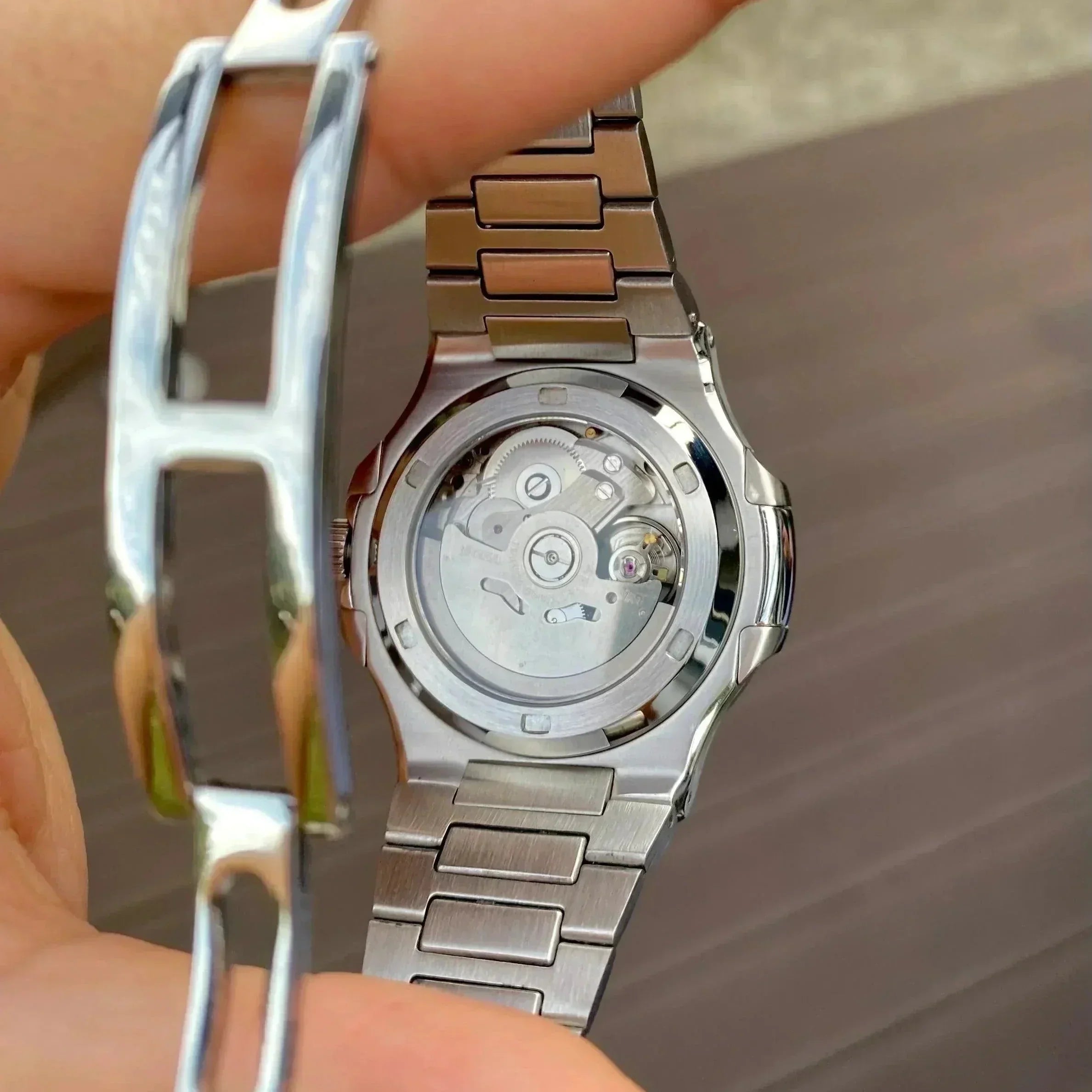 Nautilus Black Open Heart