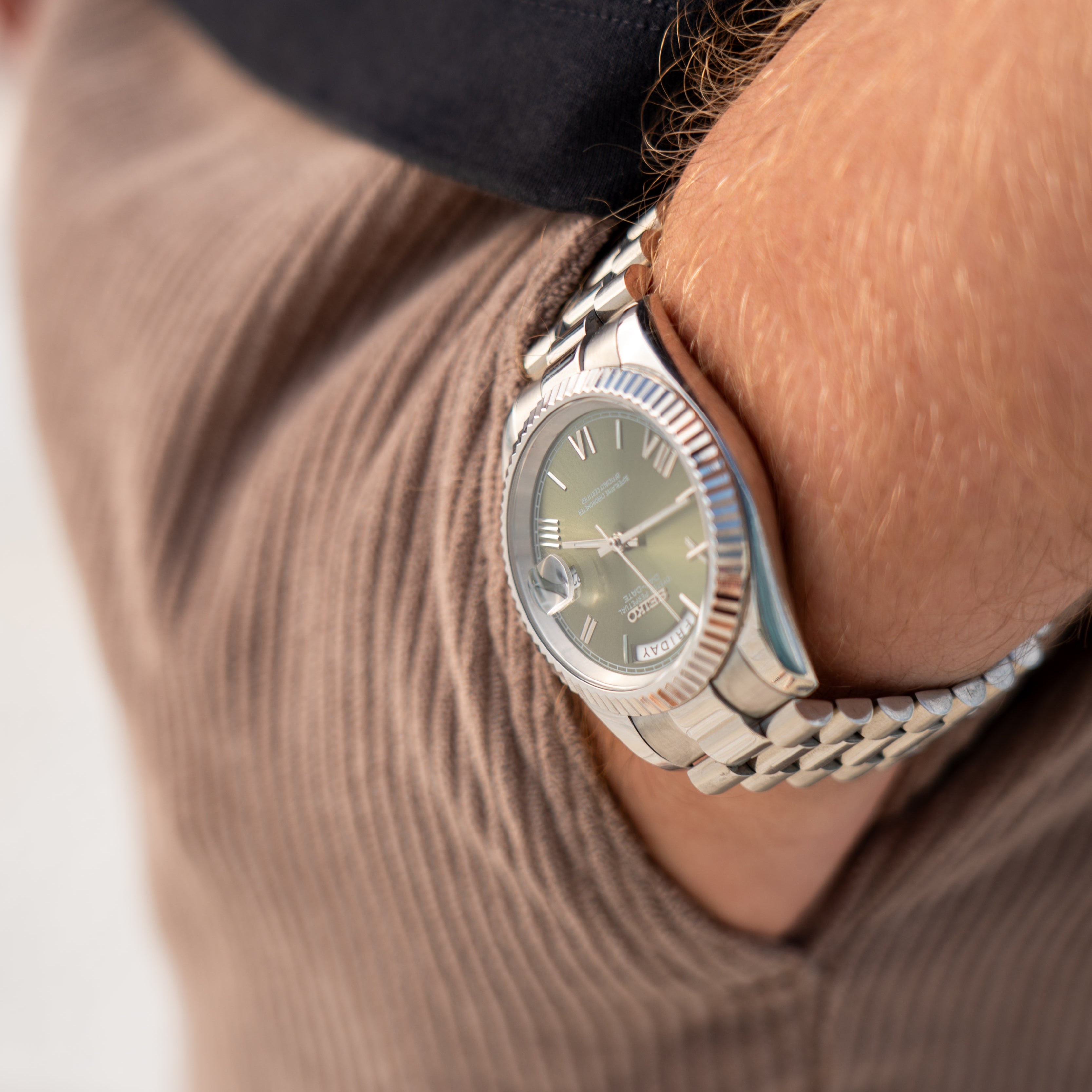Daydate Olive Roman