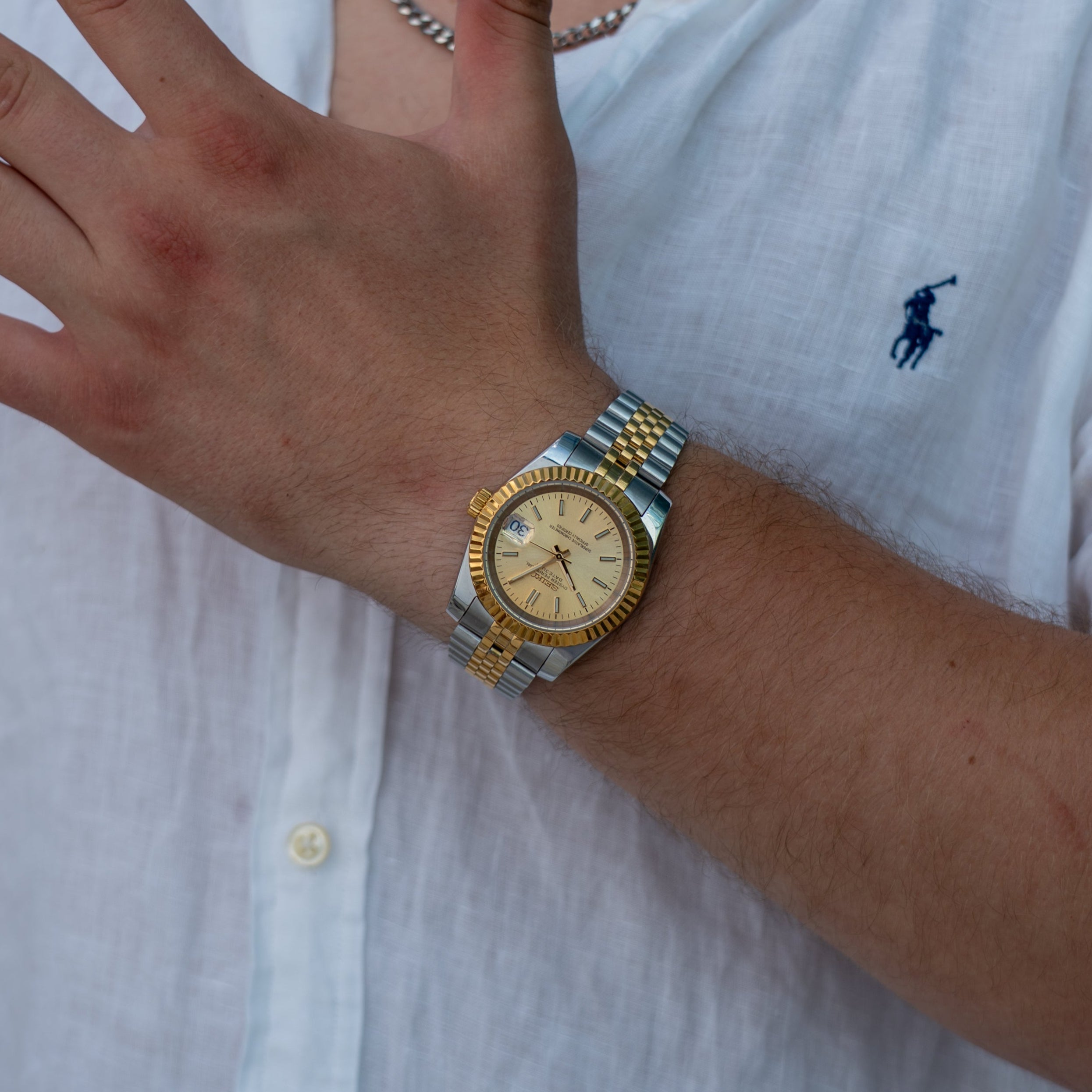 Datejust Twotone Gold