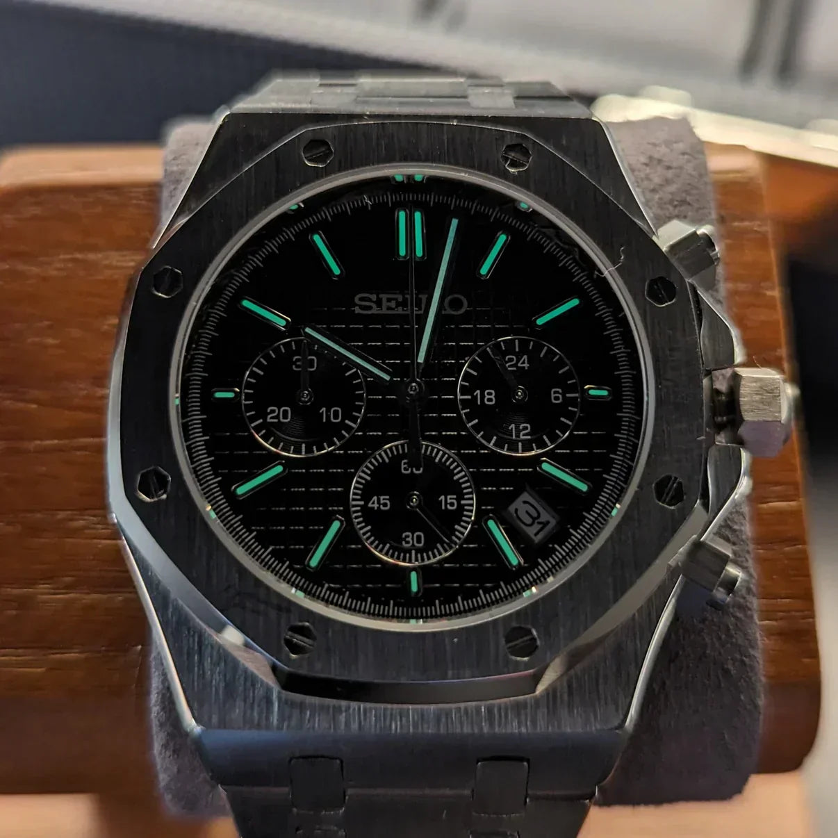Royal Oak Black Chrono