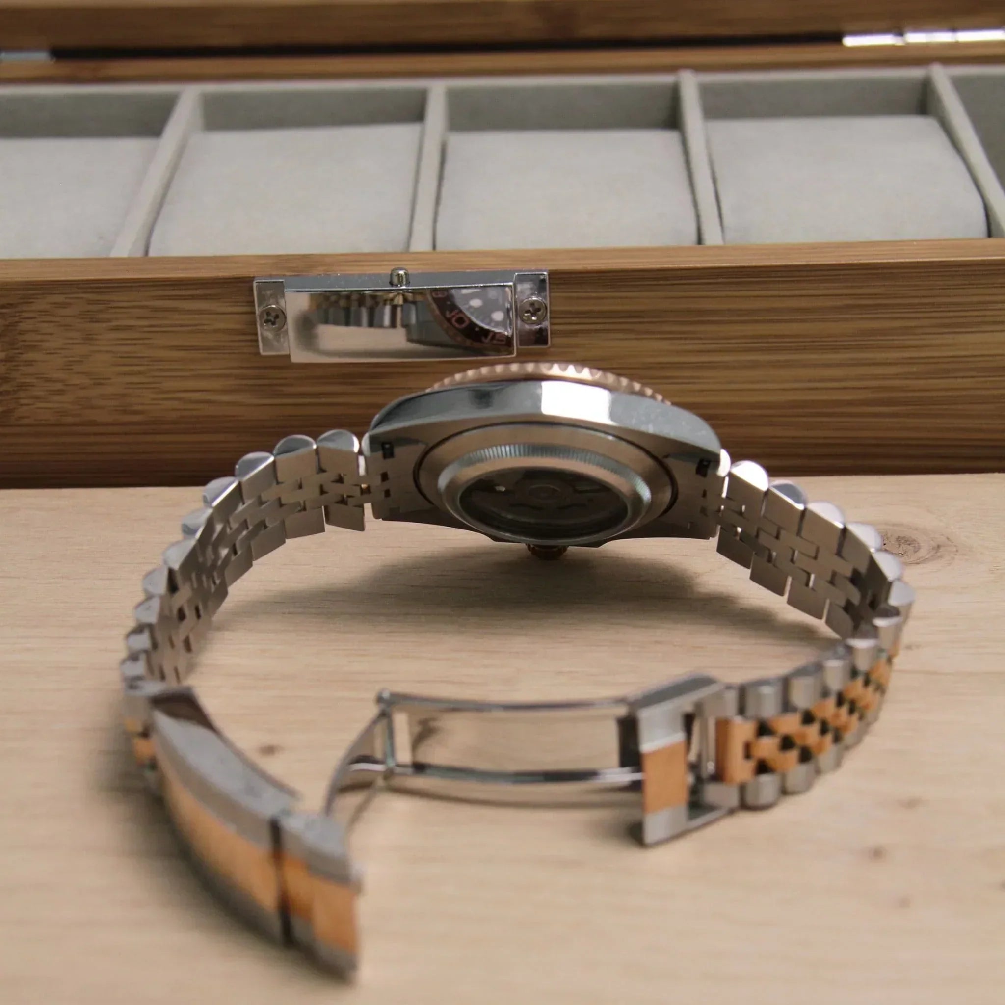 GMT Master II Cola Silver & Gold