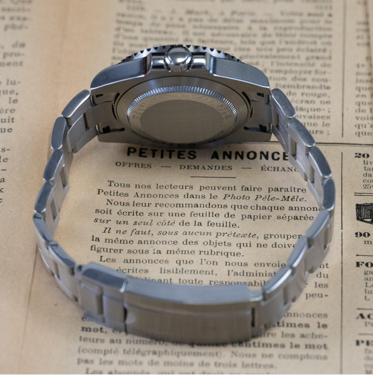 Submariner Silver Rhodium